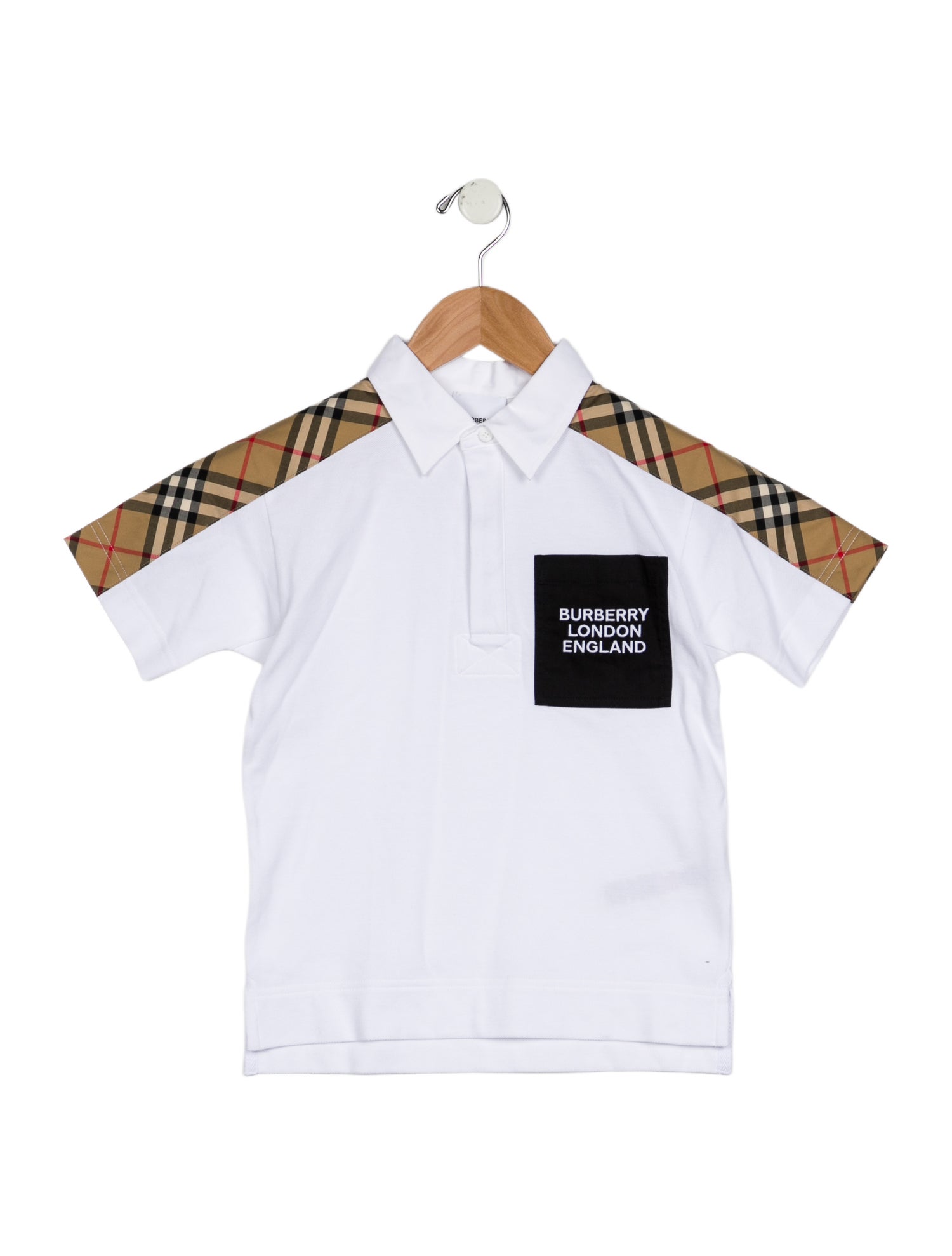 Burberry Boys' Vintage Check Collared Polo
