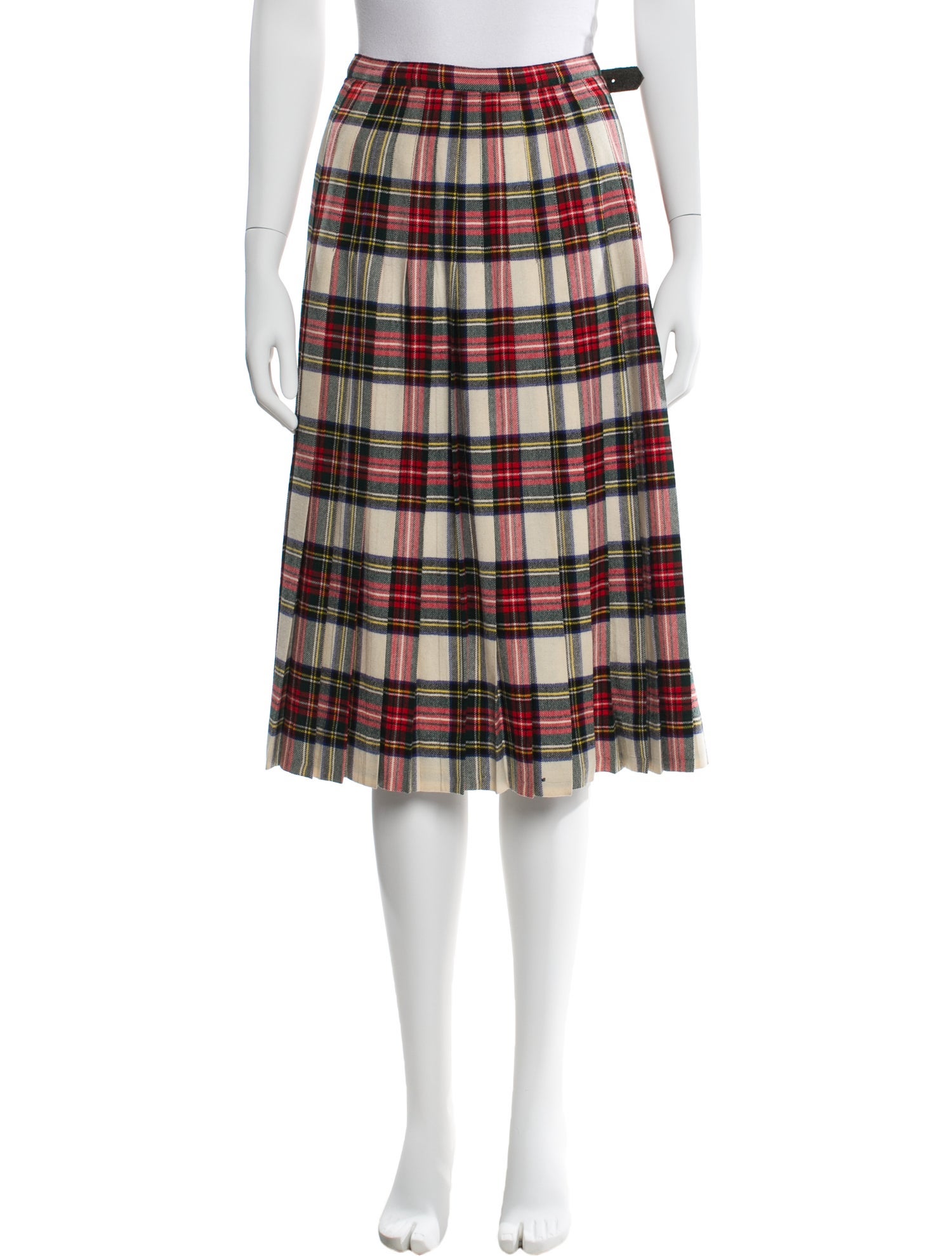 Burberry's Vintage Knee-Length Skirt