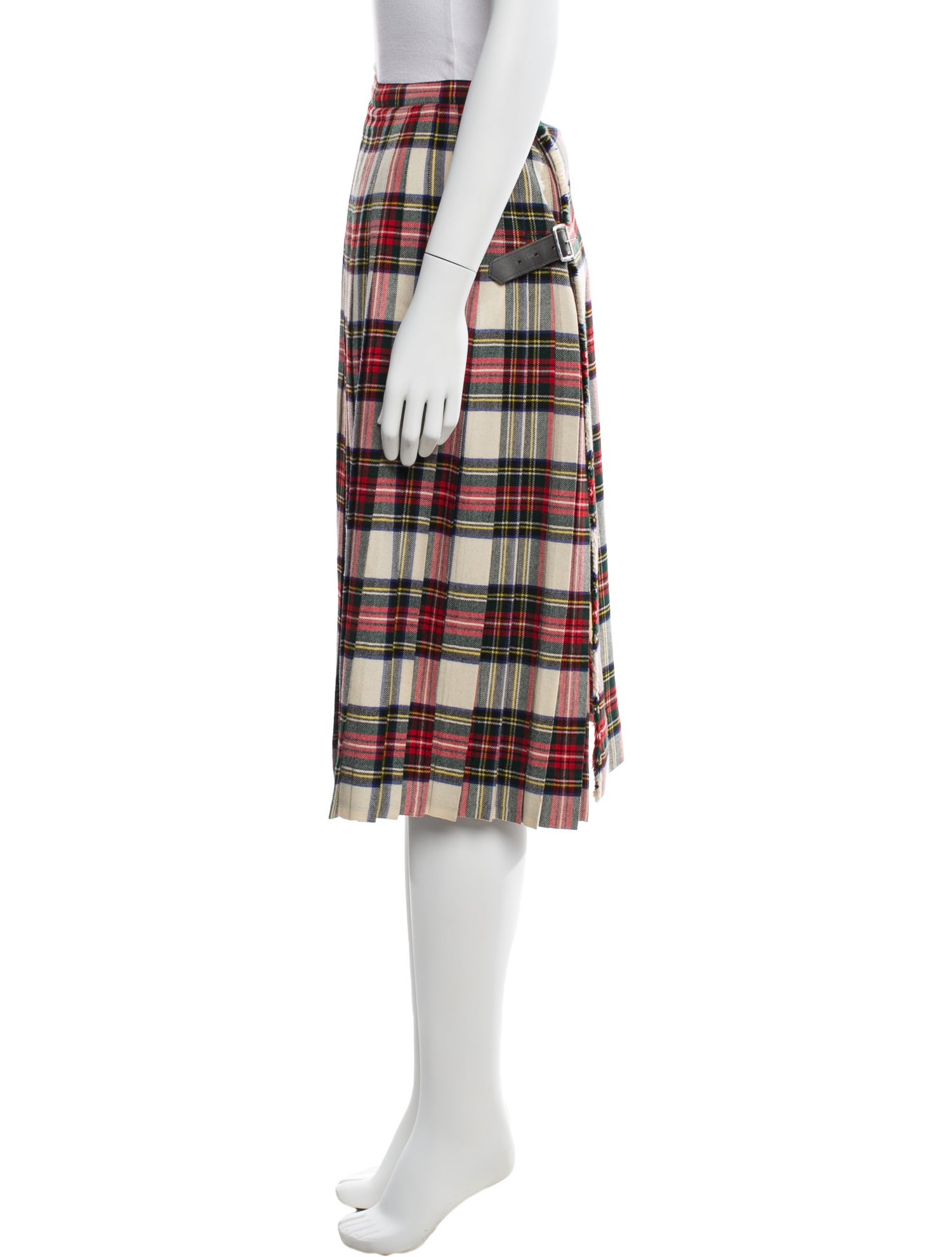 Burberry's Vintage Knee-Length Skirt