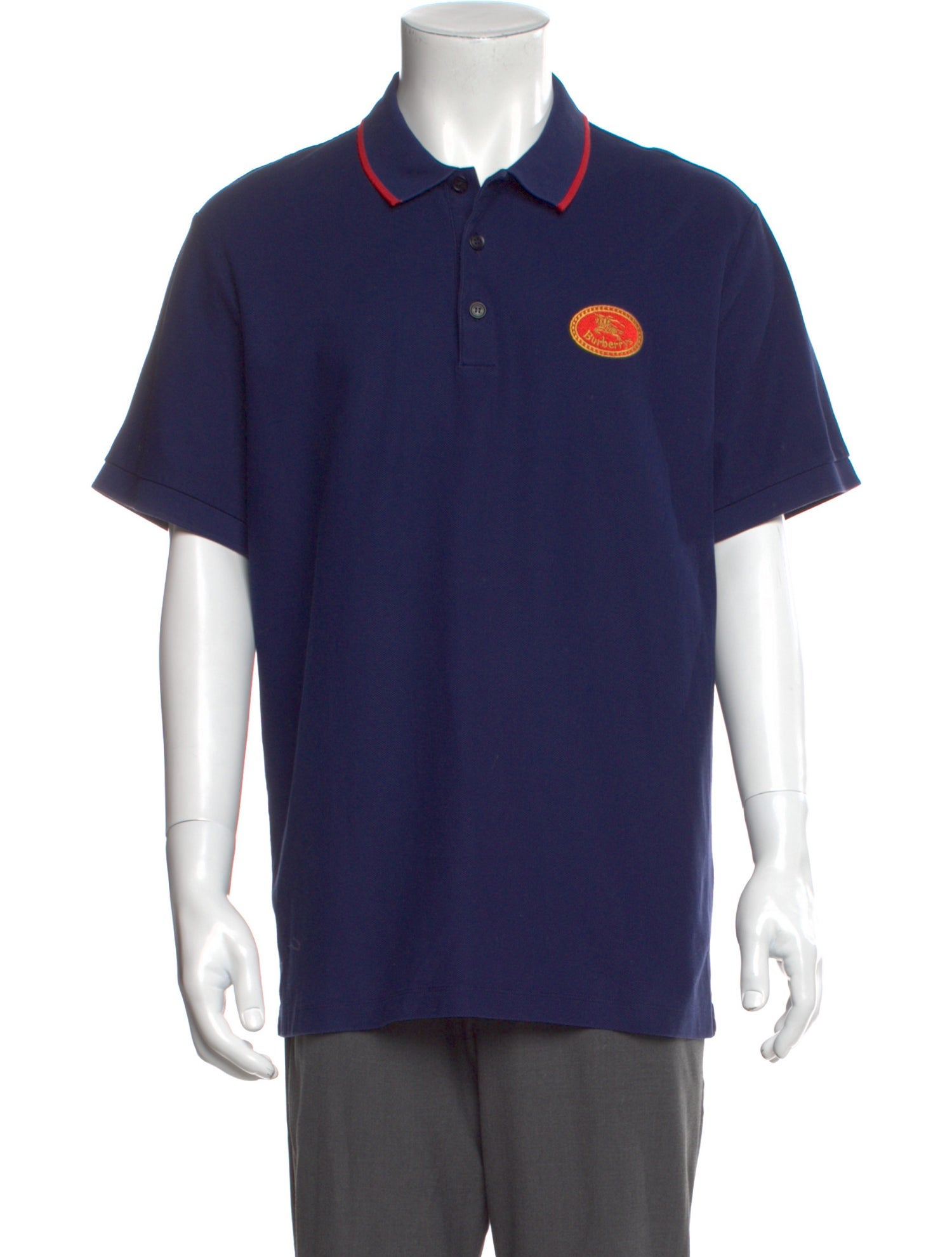 Burberry Collar Short Sleeve Polo Shirt