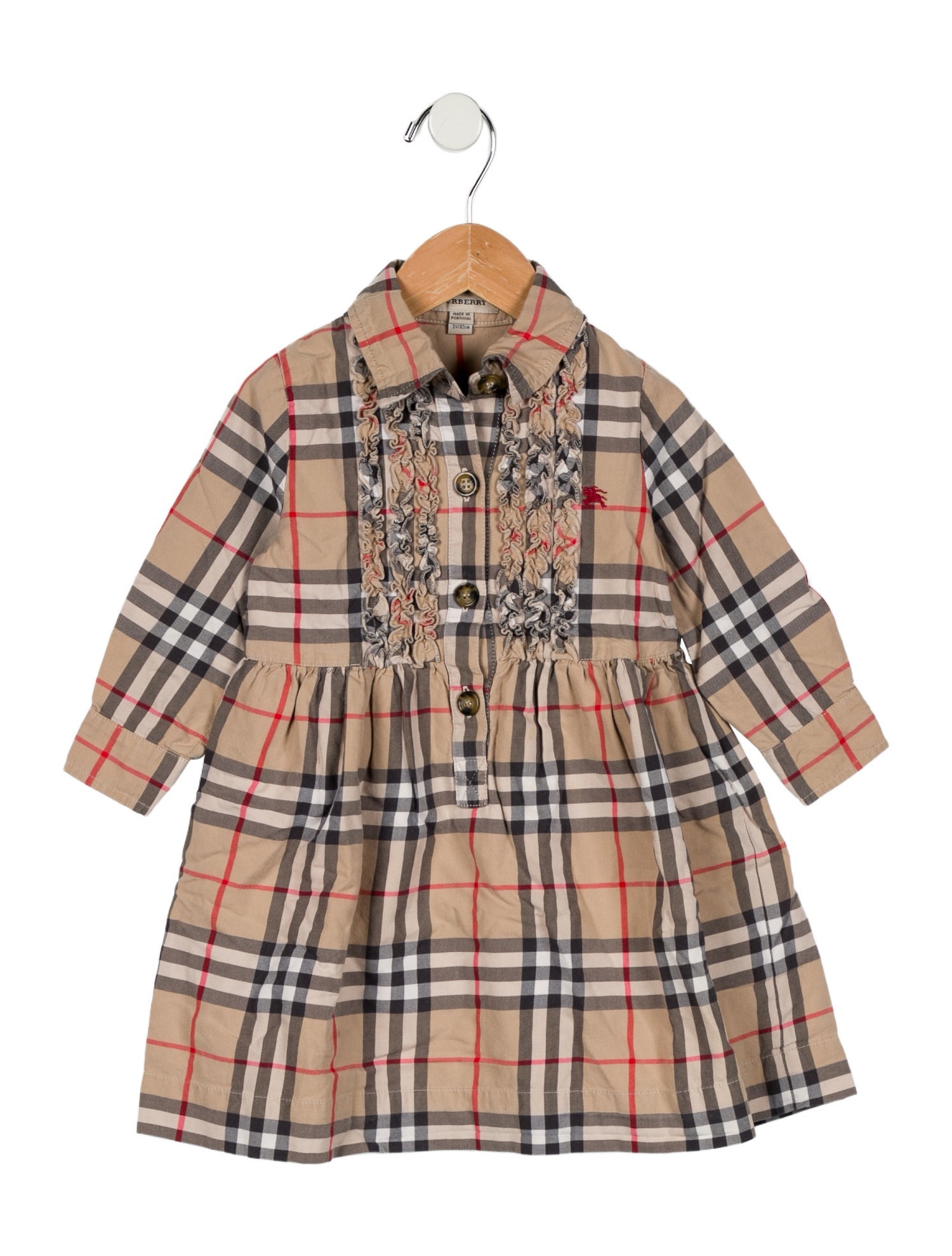 Burberry Toddler Girls' Vintage Check Dress