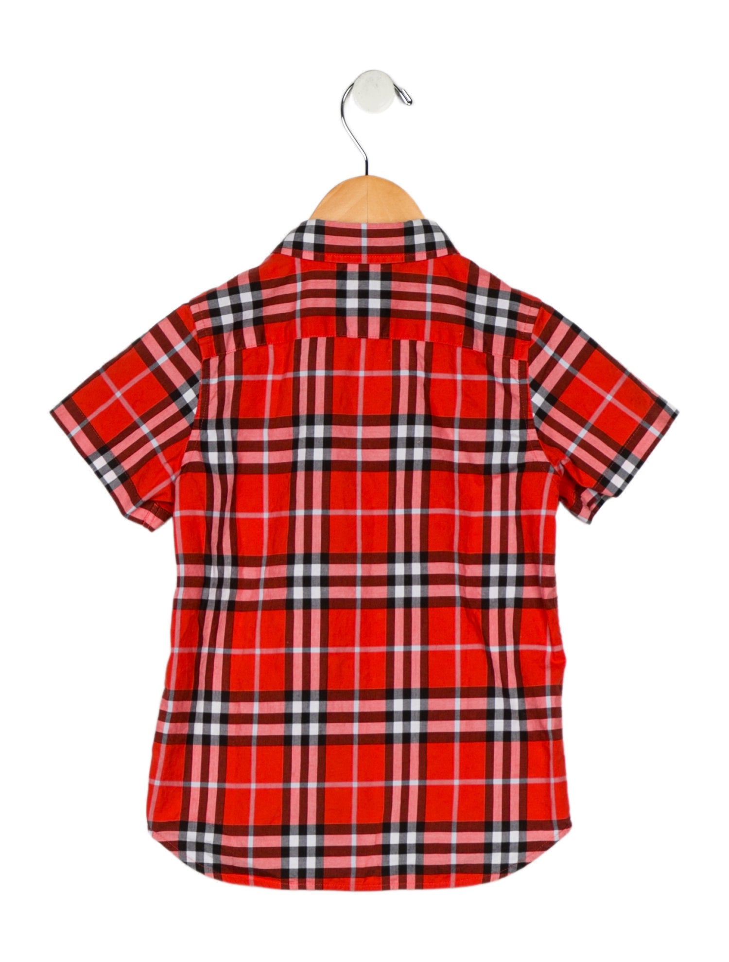 Burberry Boy's short sleeve button-up shirt