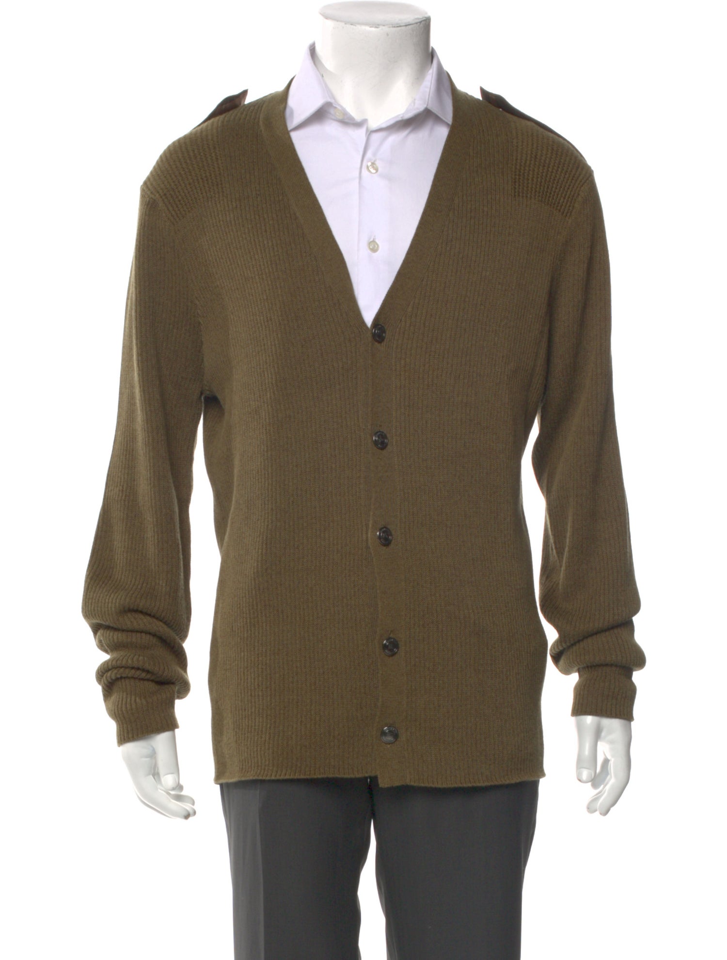 Burberry Nova Check Pattern V-Neck Cardigan