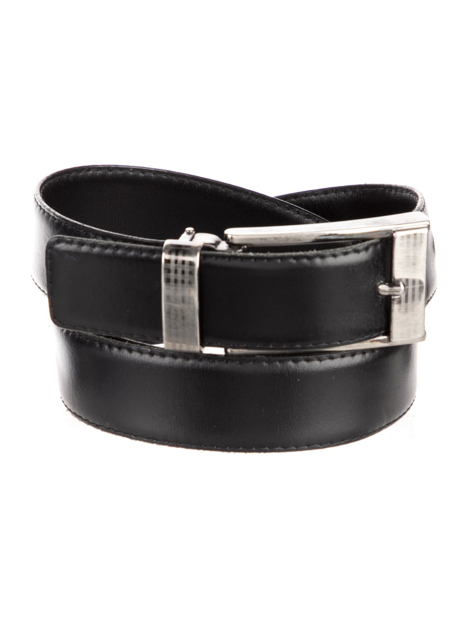 Burberry Skinny Leather Belt