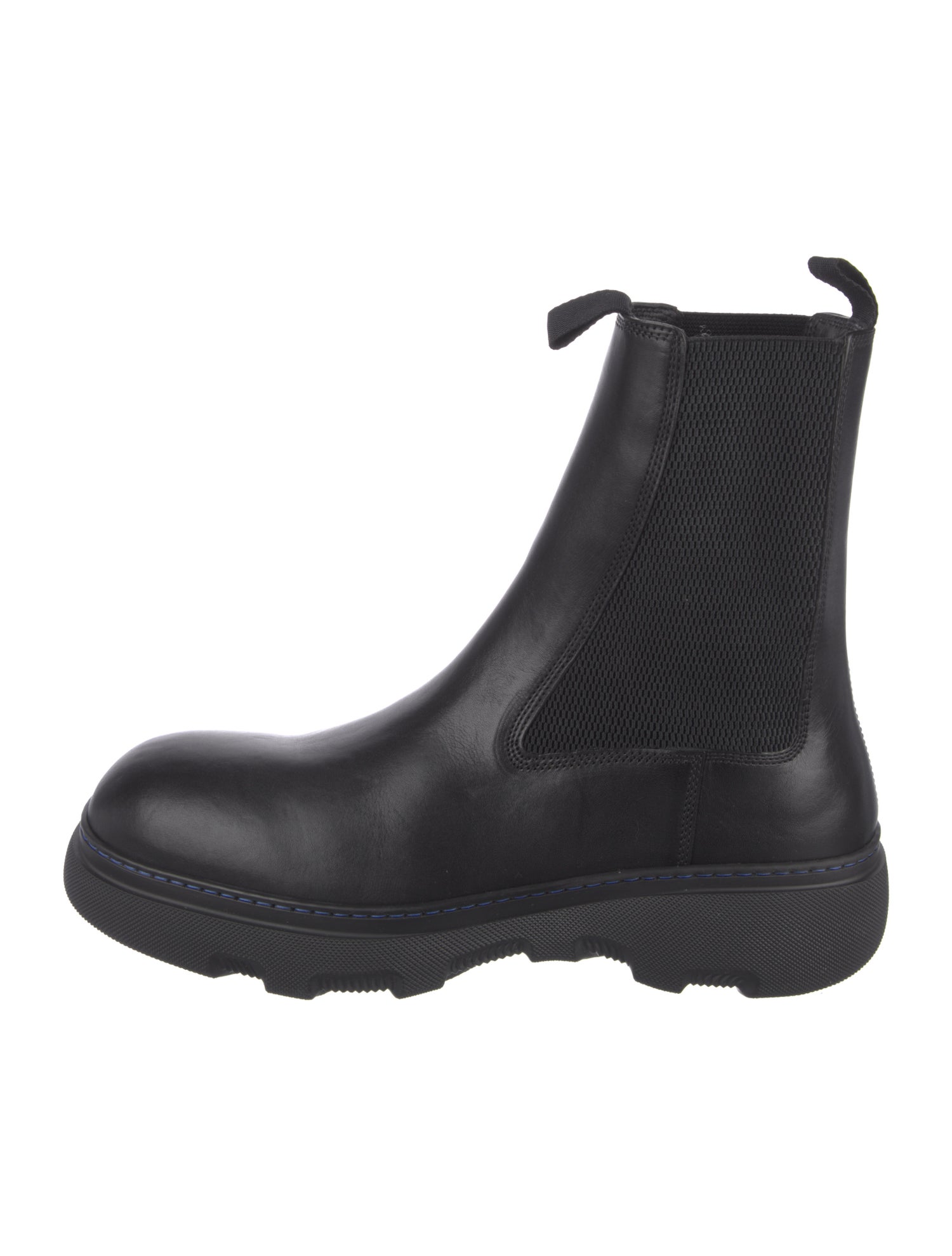 Burberry Leather Chelsea Boots