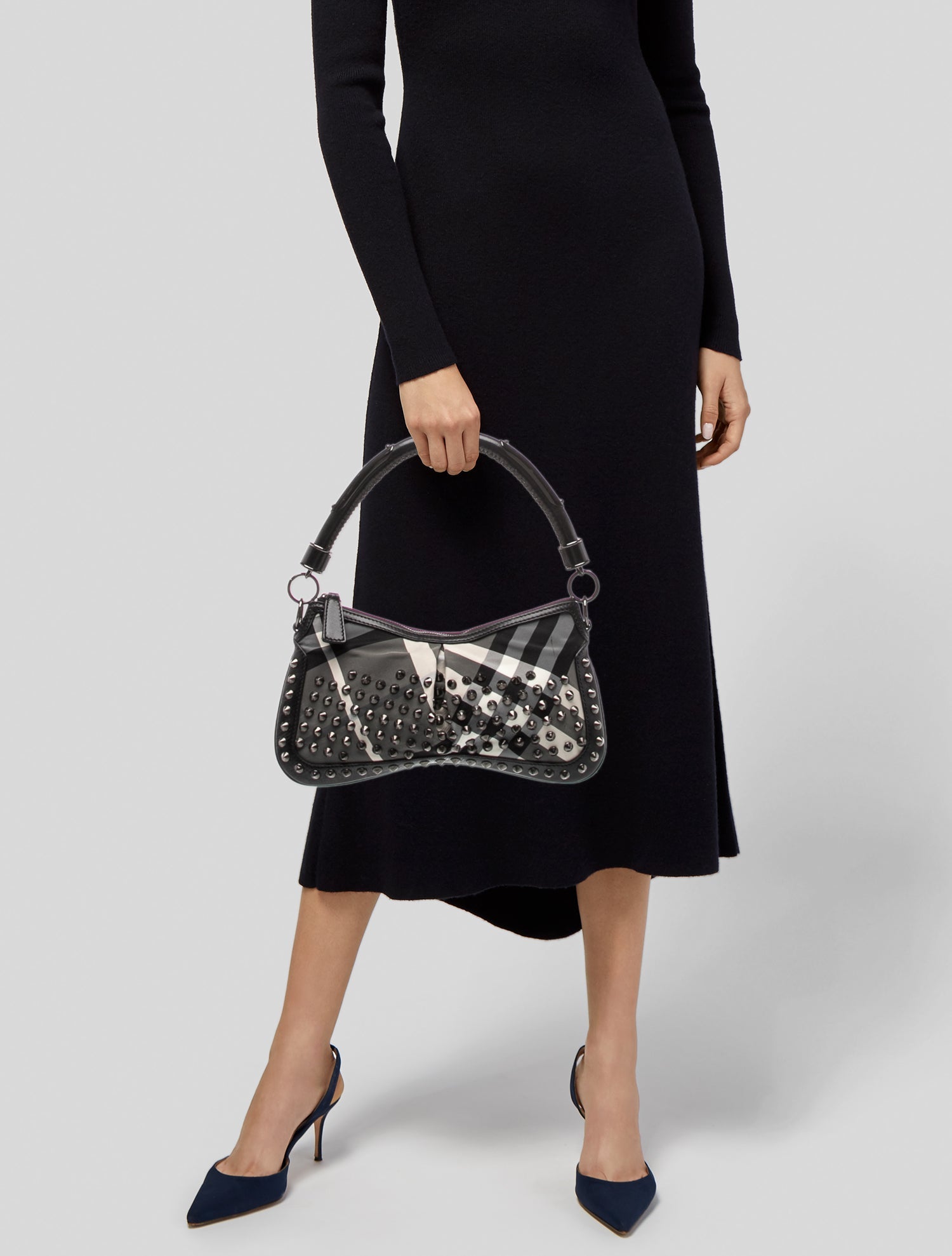 Burberry Canvas Shoulder Bag