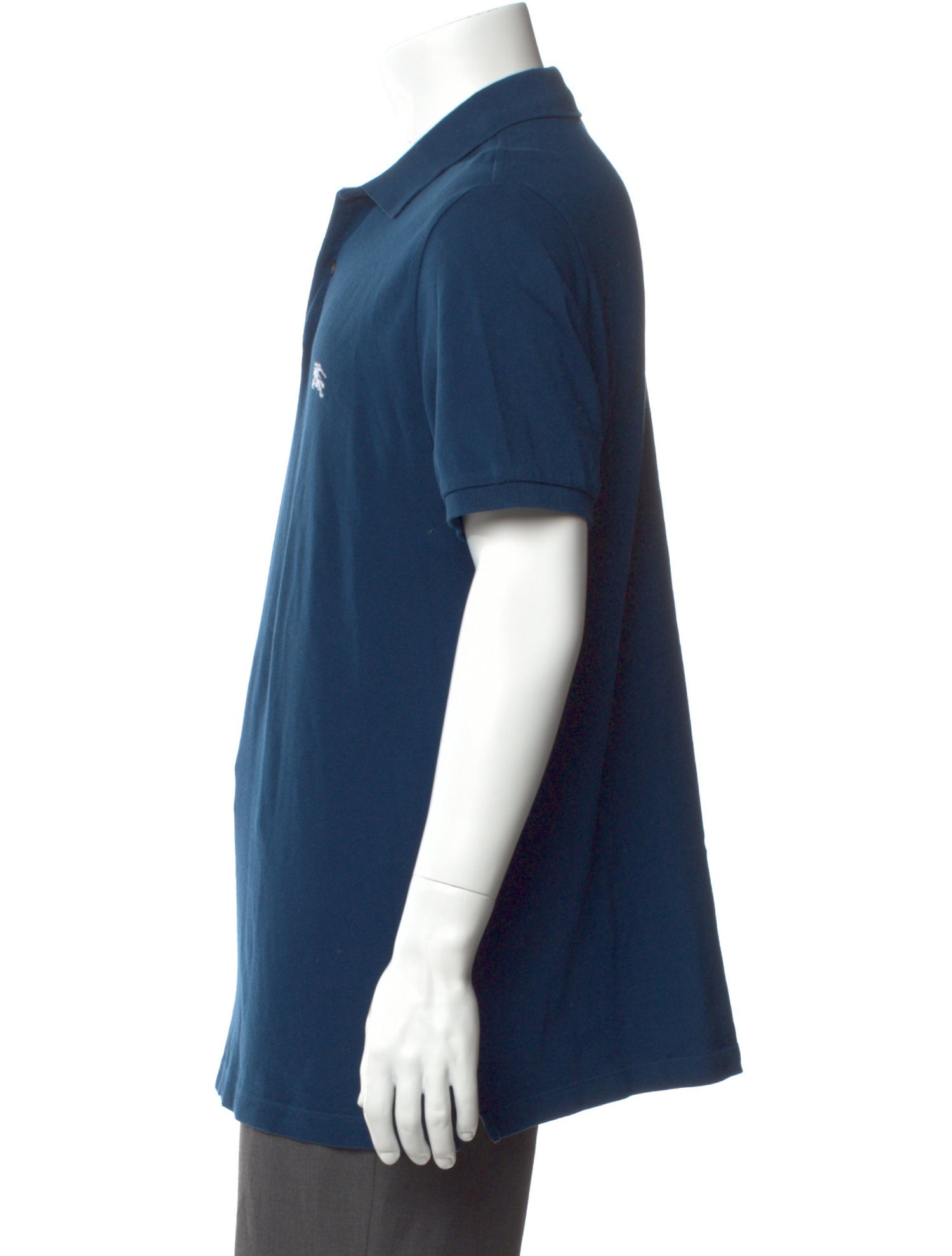 Burberry Brit Nova Check Pattern Collar Polo Shirt