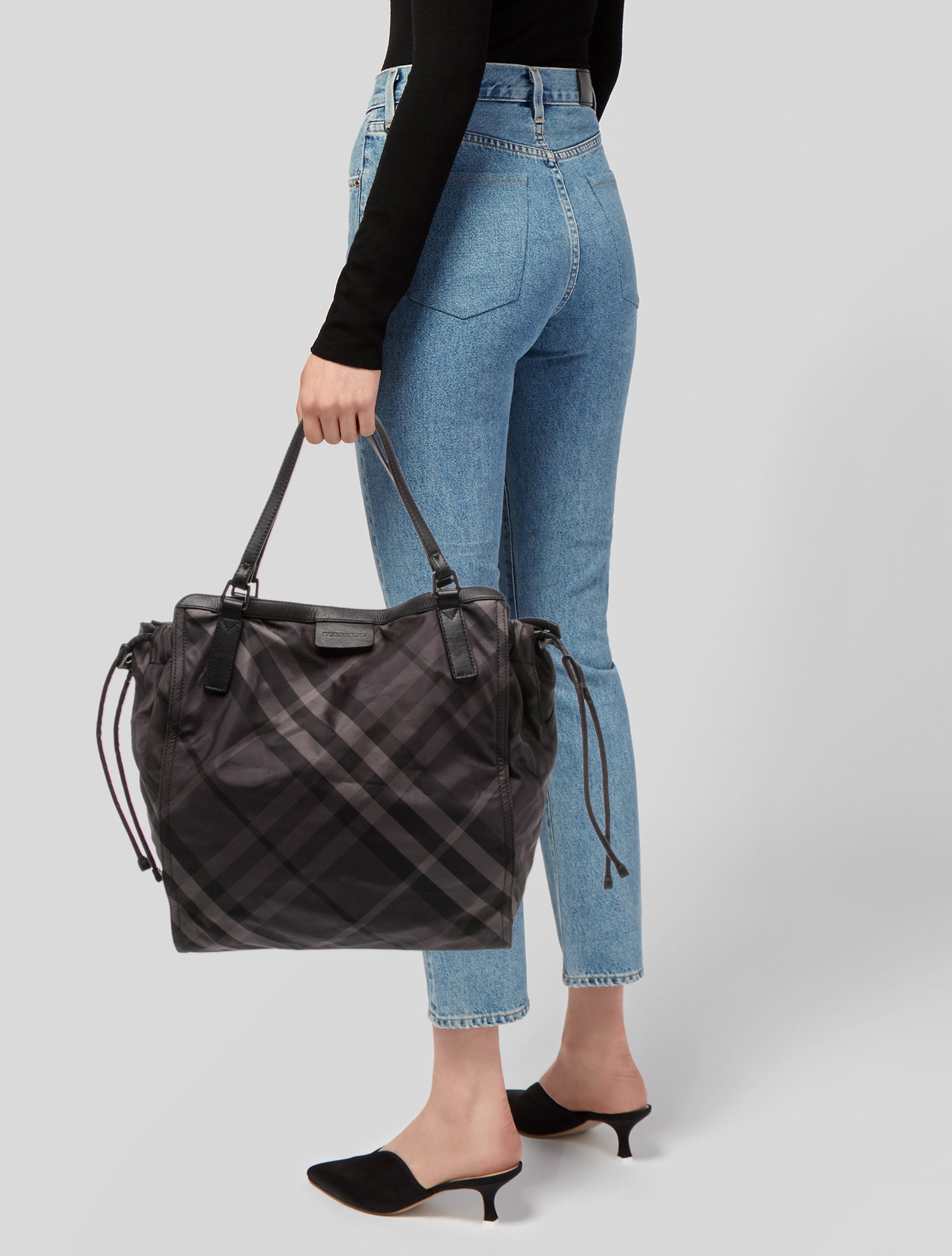 Burberry Super Nova Check Shoulder Bag