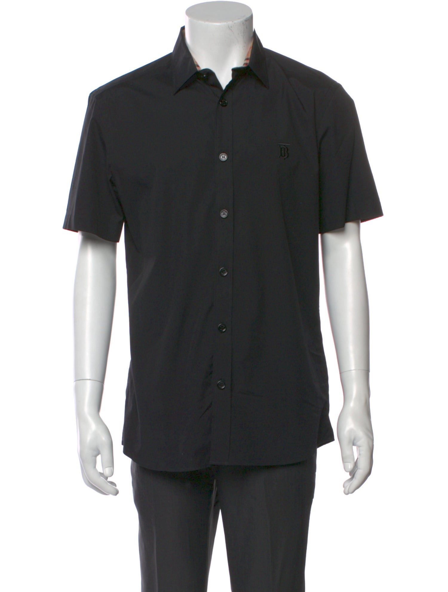 Burberry Short Sleeve Dress Shirt