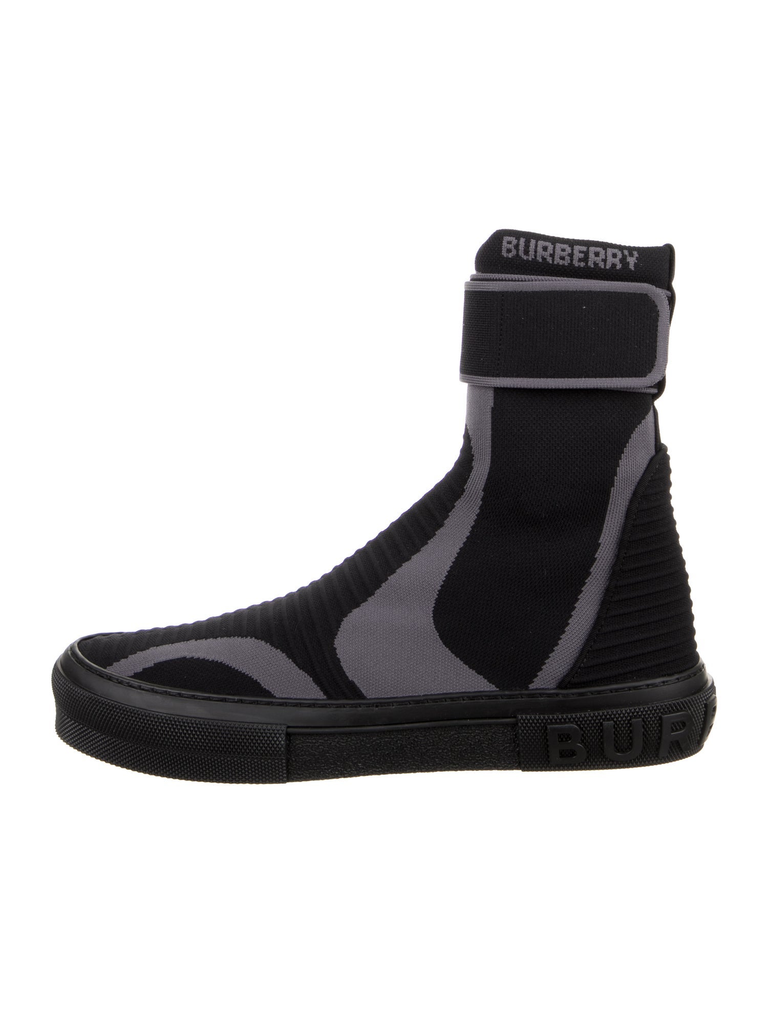 Burberry Colorblock Pattern Boots