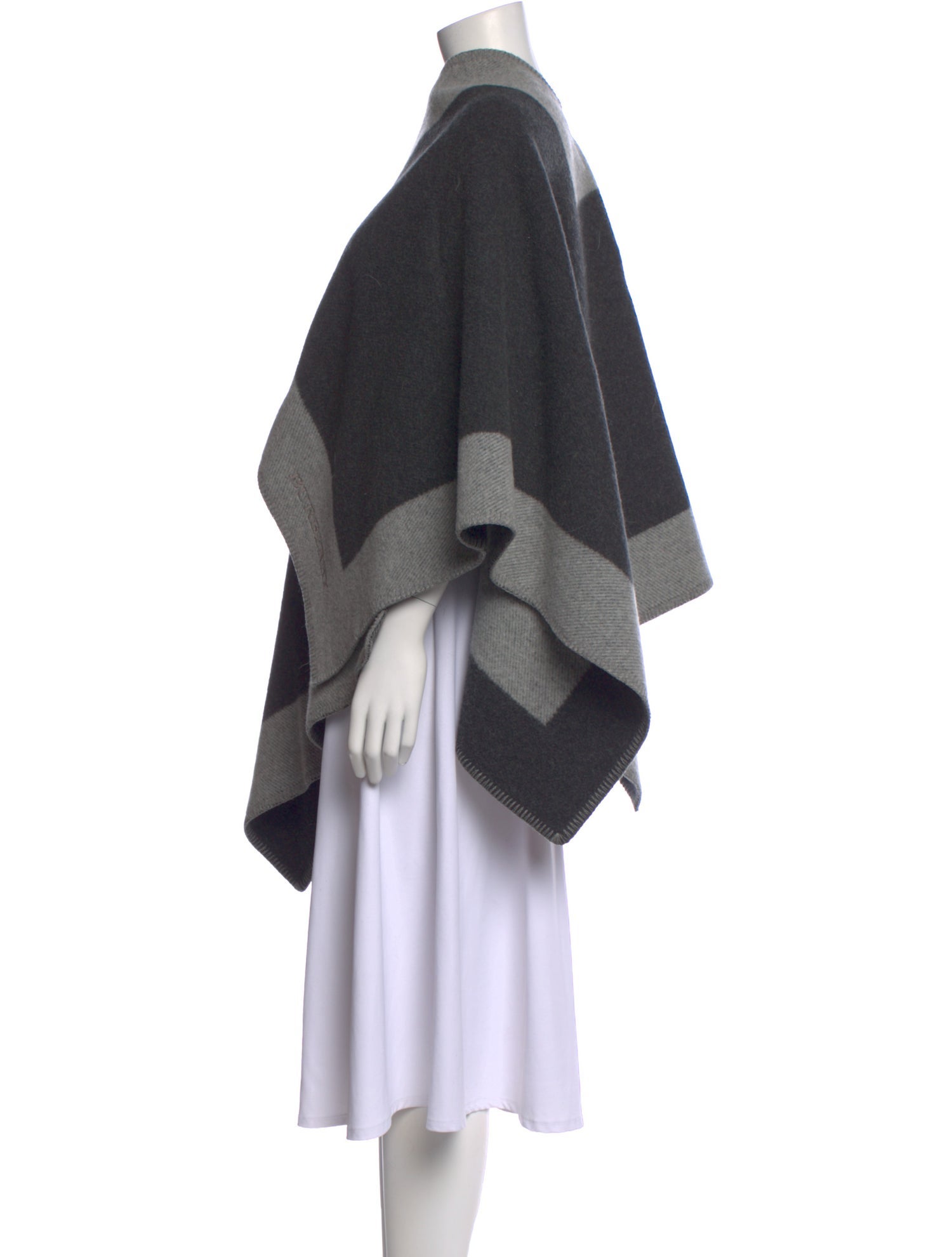 Burberry Wool Colorblock Pattern Sweater