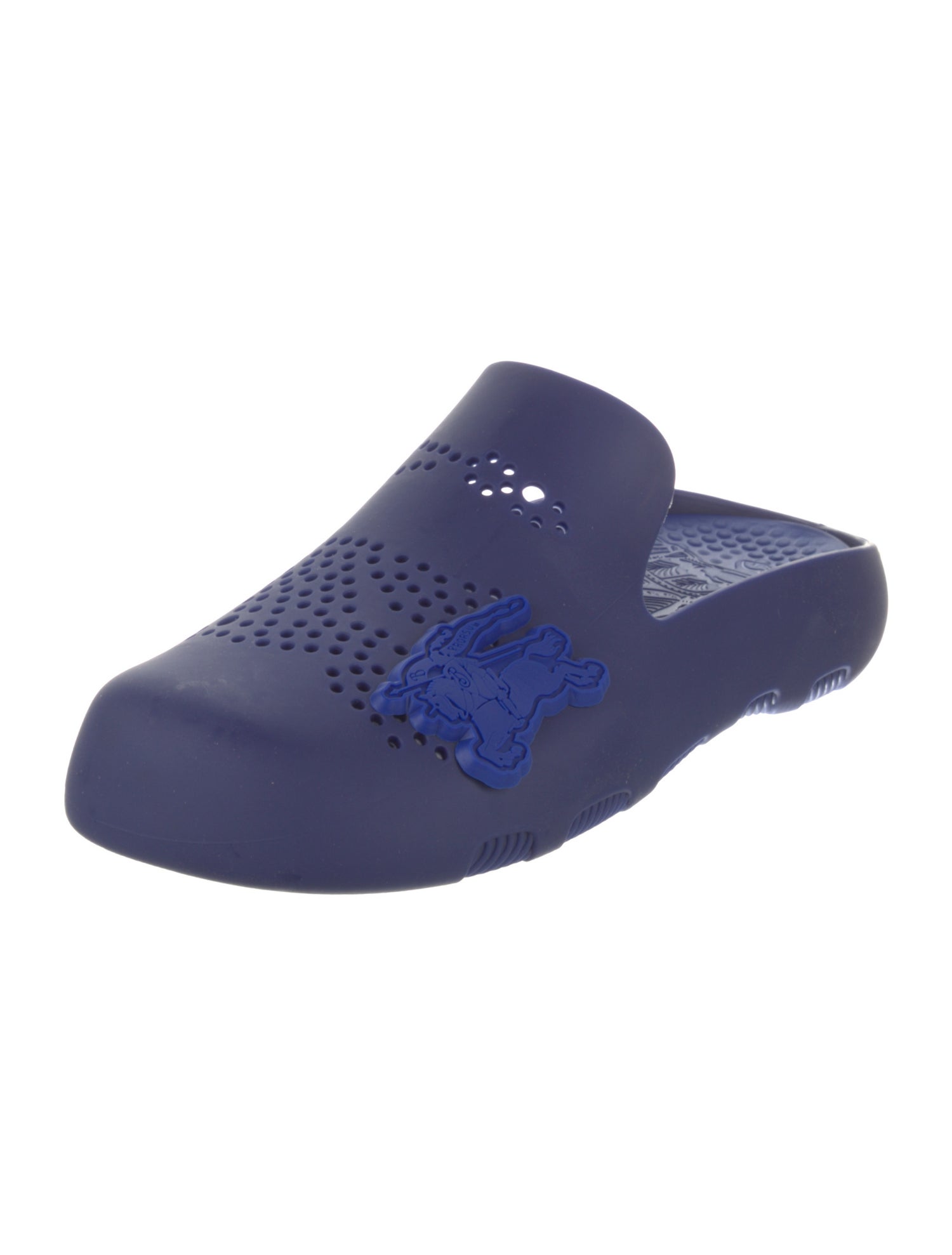 Burberry Rubber Lasercut Accents Slippers