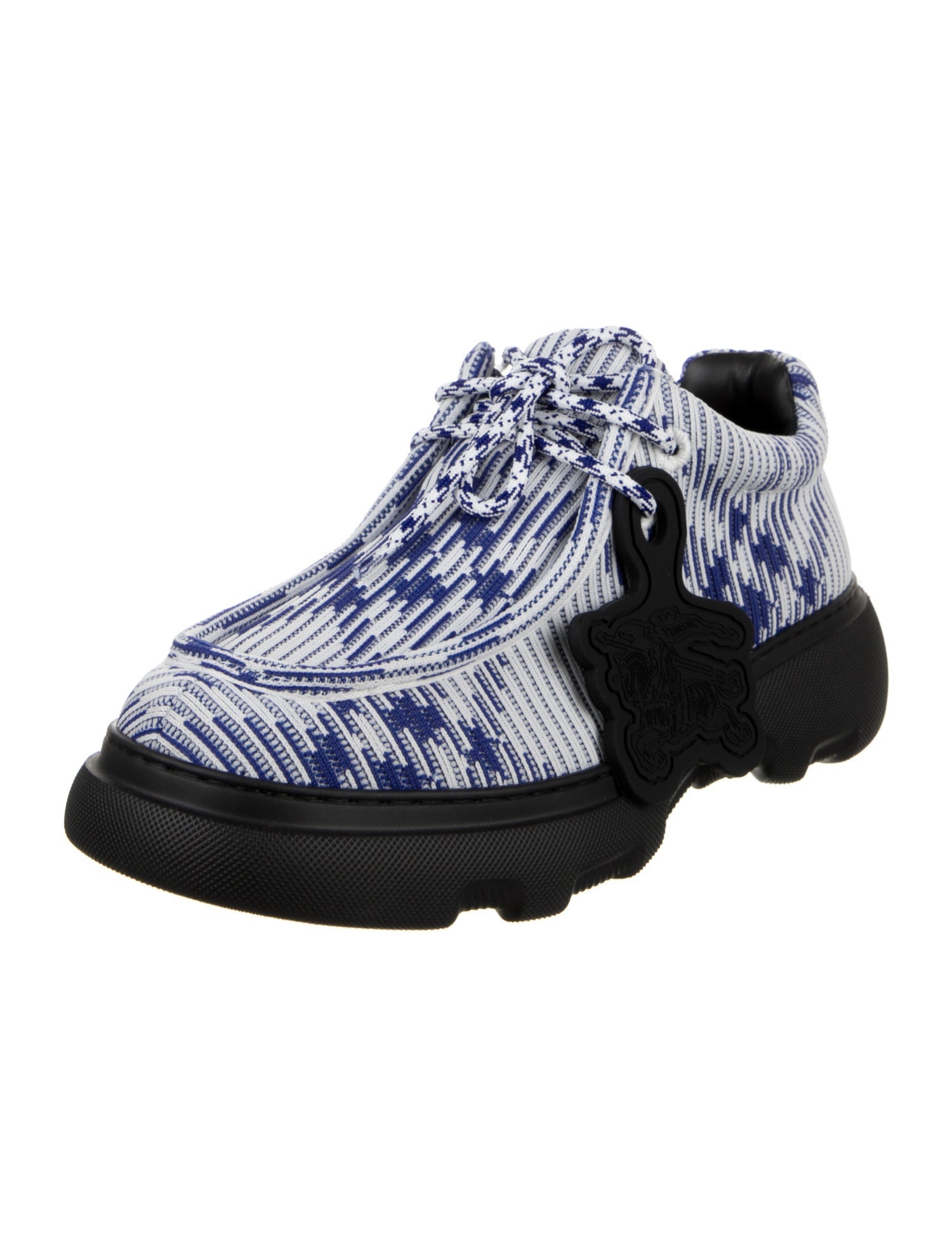 Burberry Patterned Derby Shoes w/ Tags