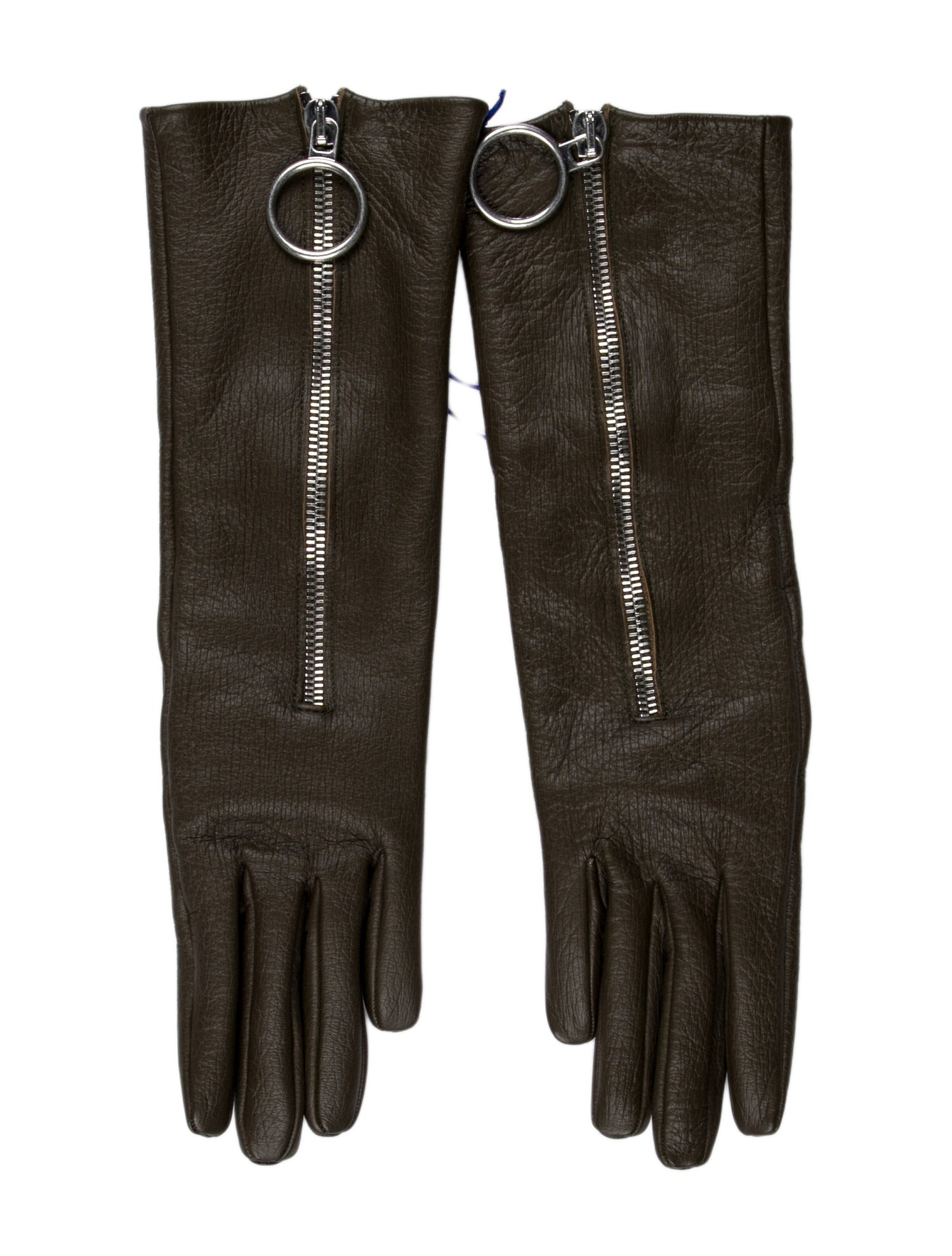 Burberry Leather Winter Gloves w/Tags