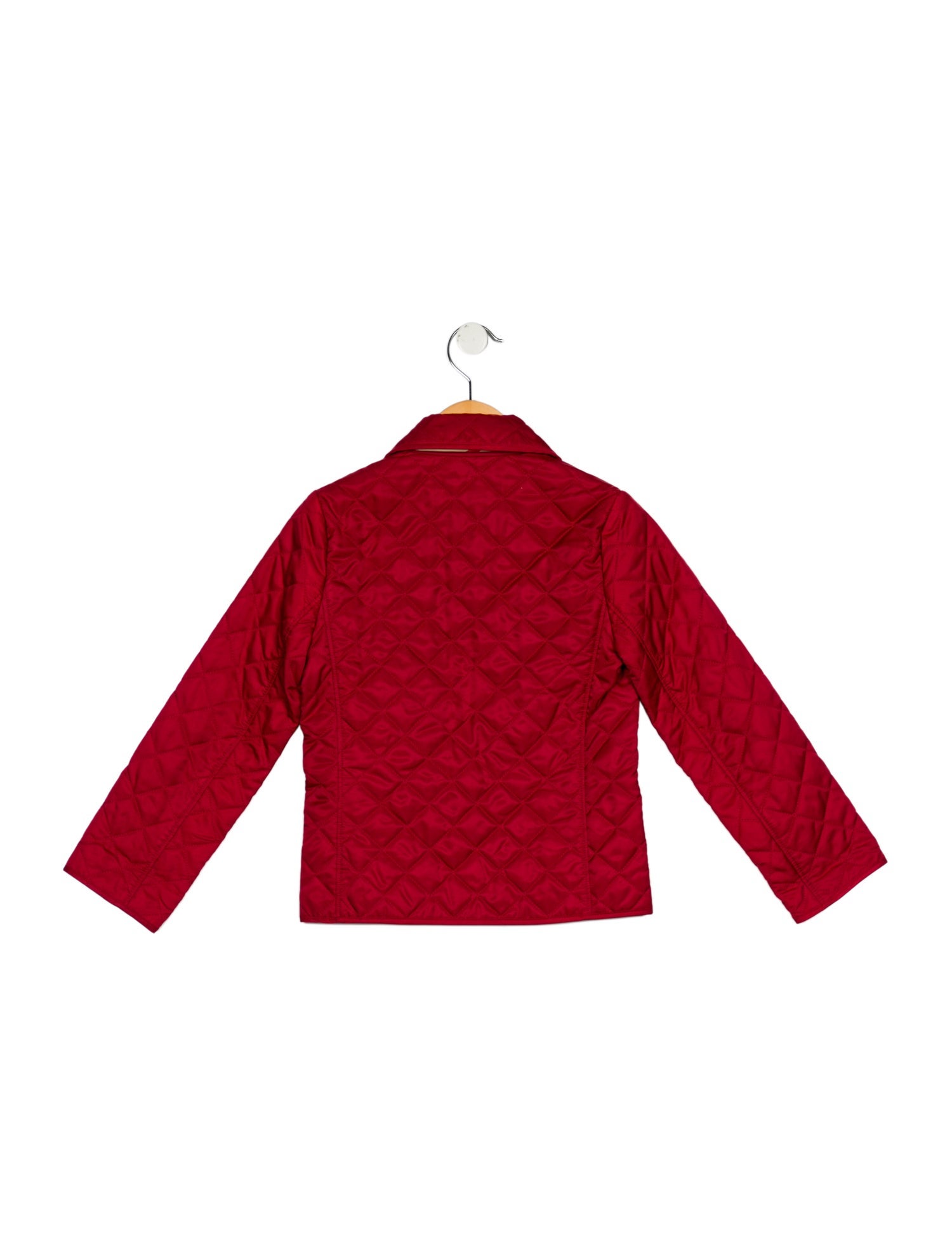 Burberry Prorsum Girls' red button up coat