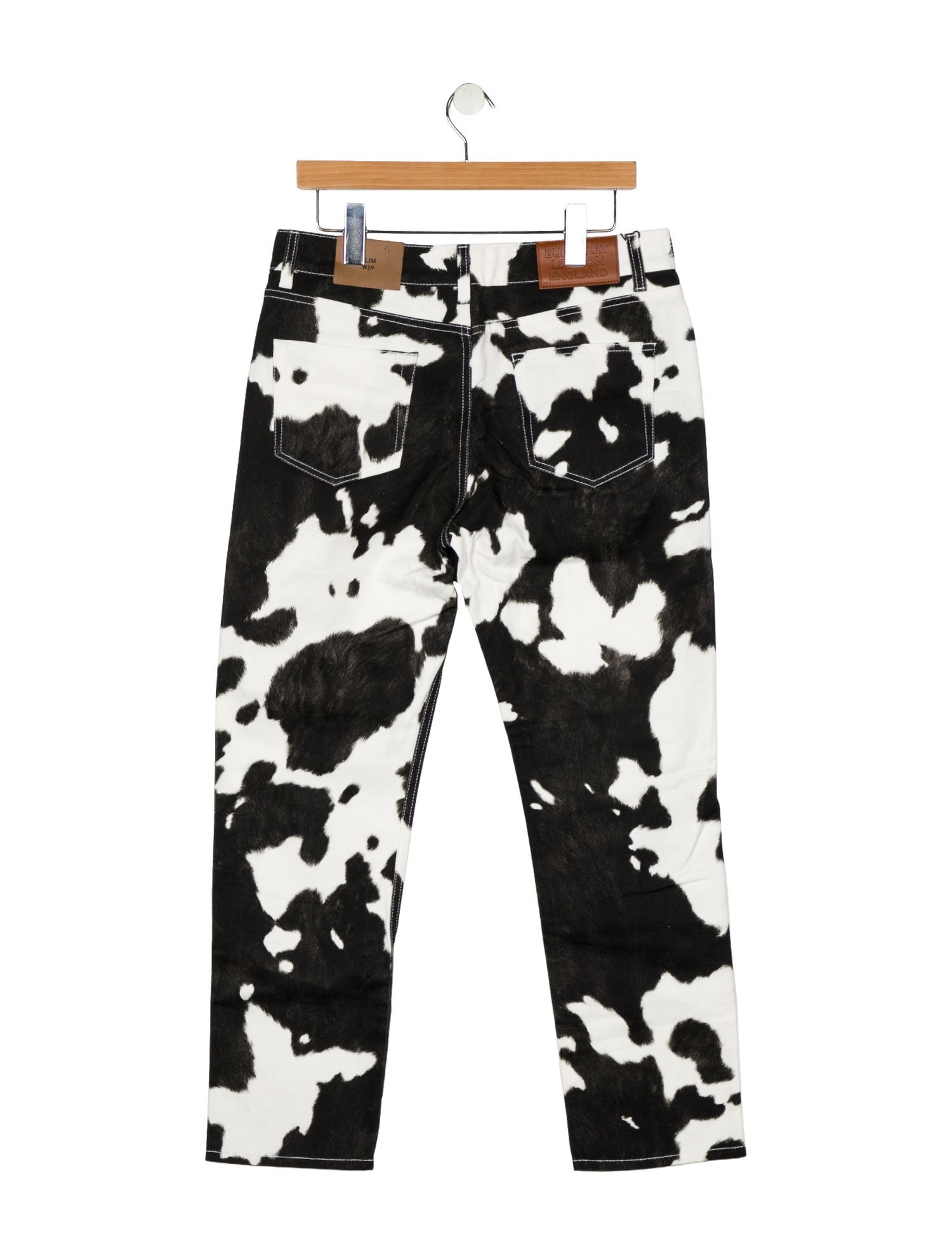 Burberry Mid-Rise Straight Leg Jeans w/ Tags