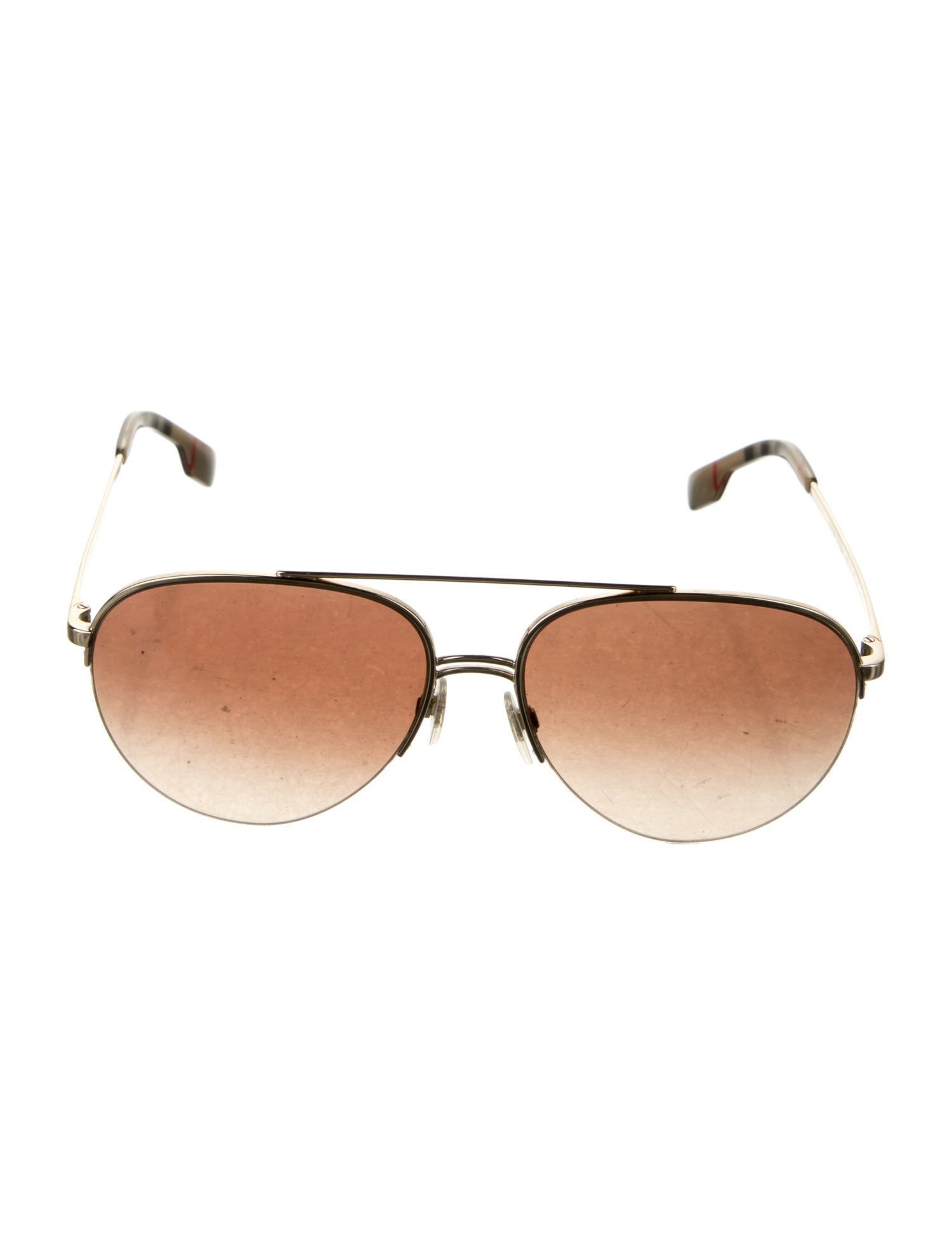 Burberry Aviator Gradient Sunglasses