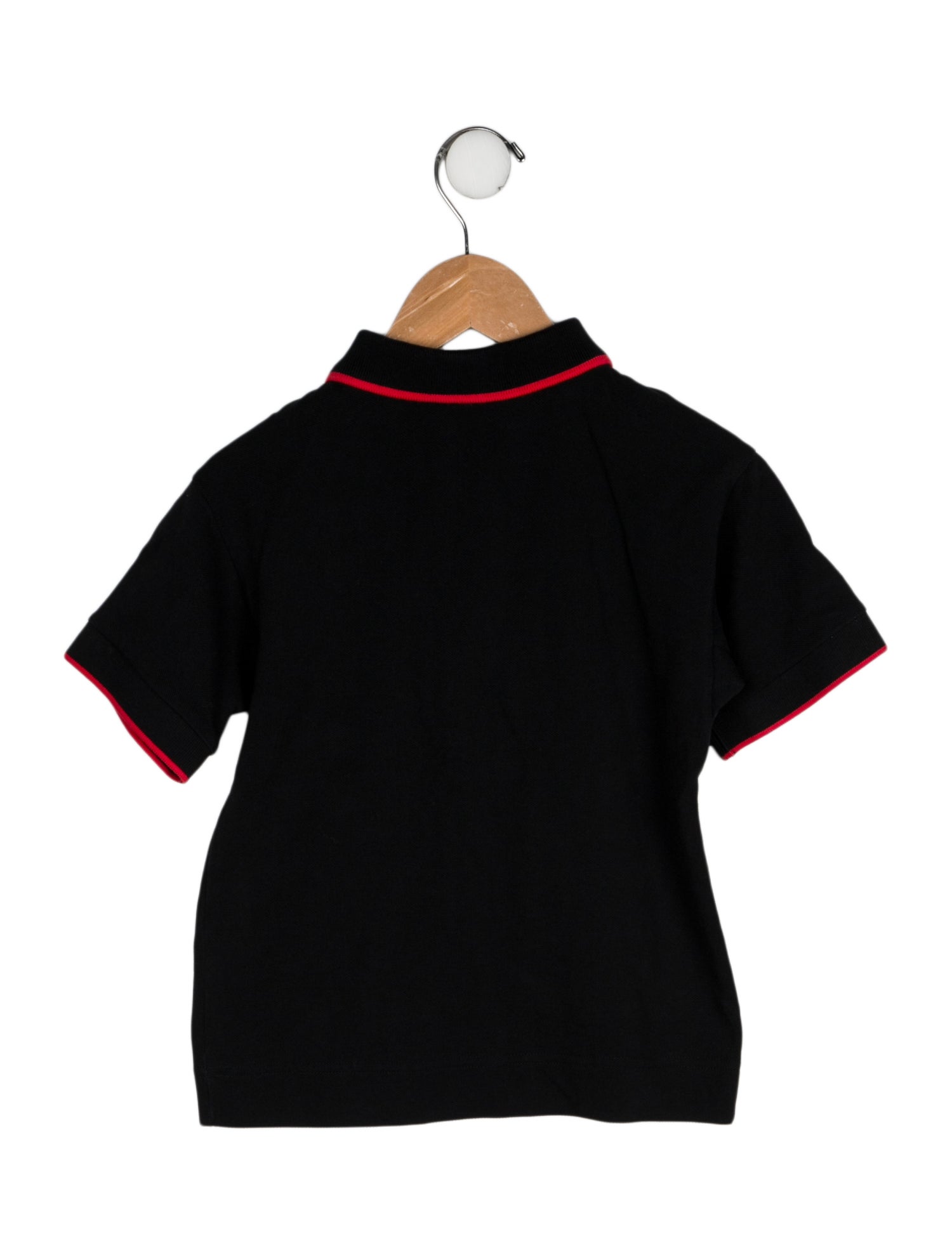 Burberry Check Trim Polo Top