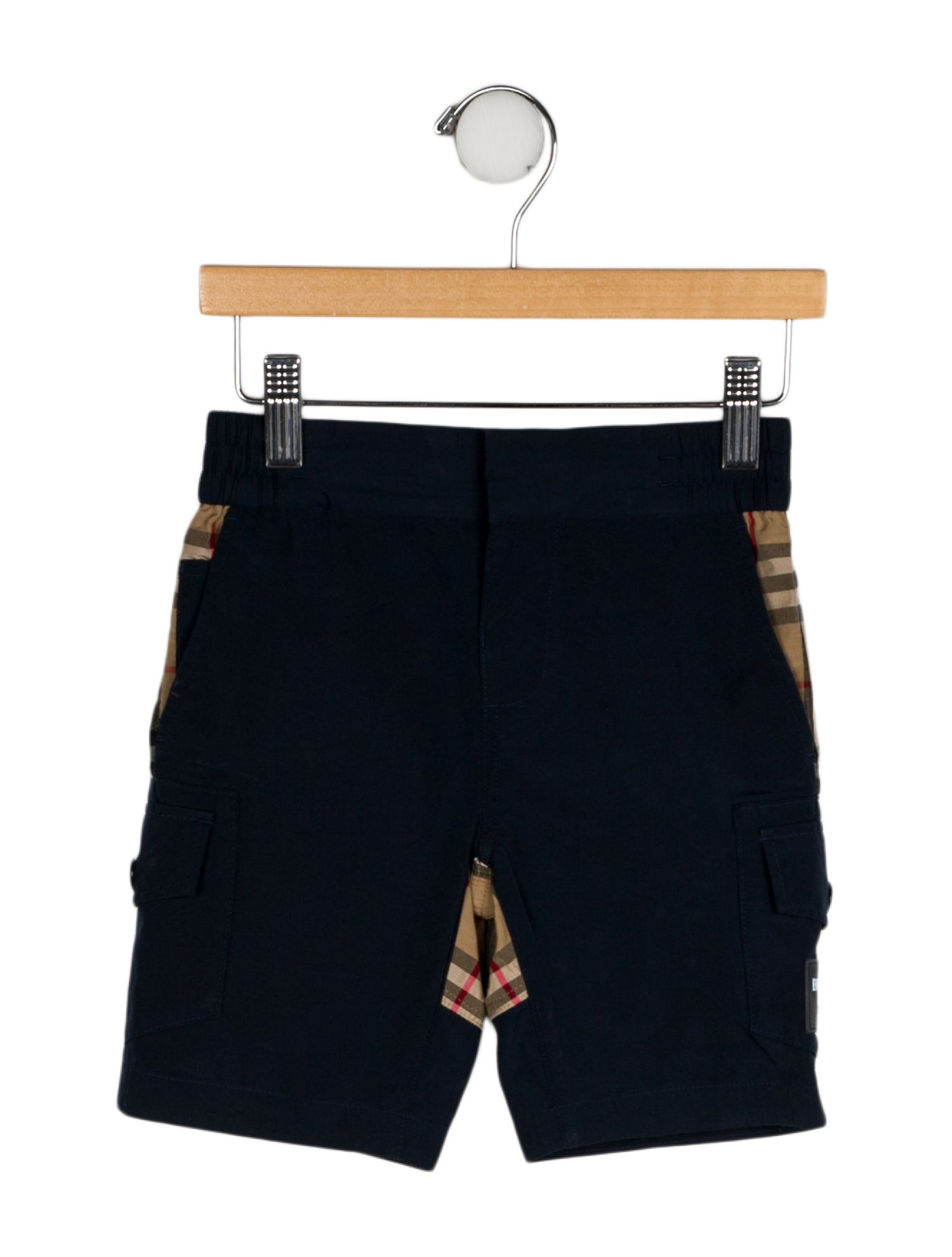 Burberry Check Print Shorts