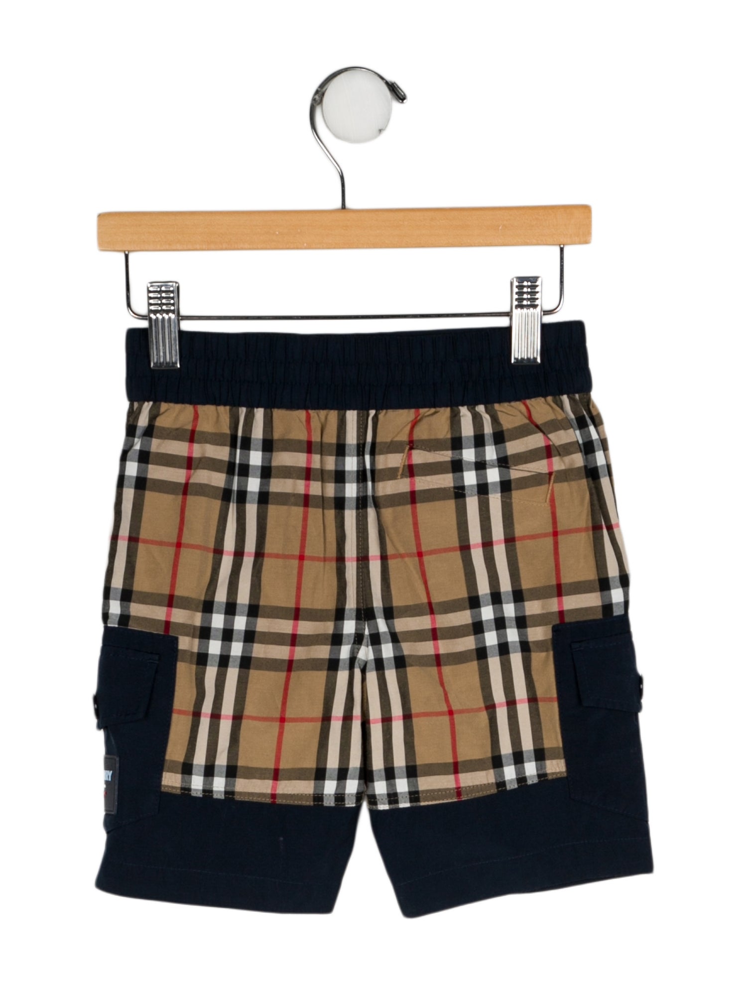 Burberry Check Print Shorts