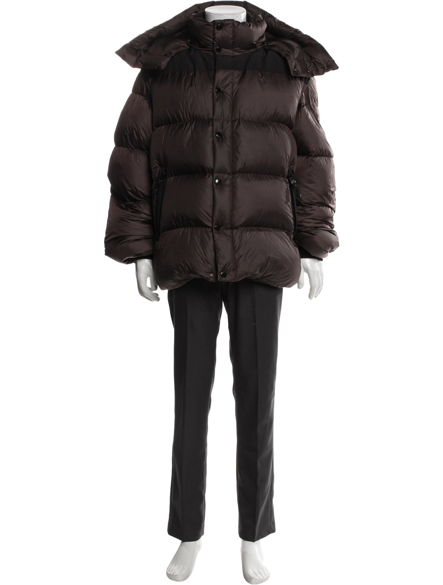 Burberry Exploded Check Pattern Puffer Coat w/ Tags