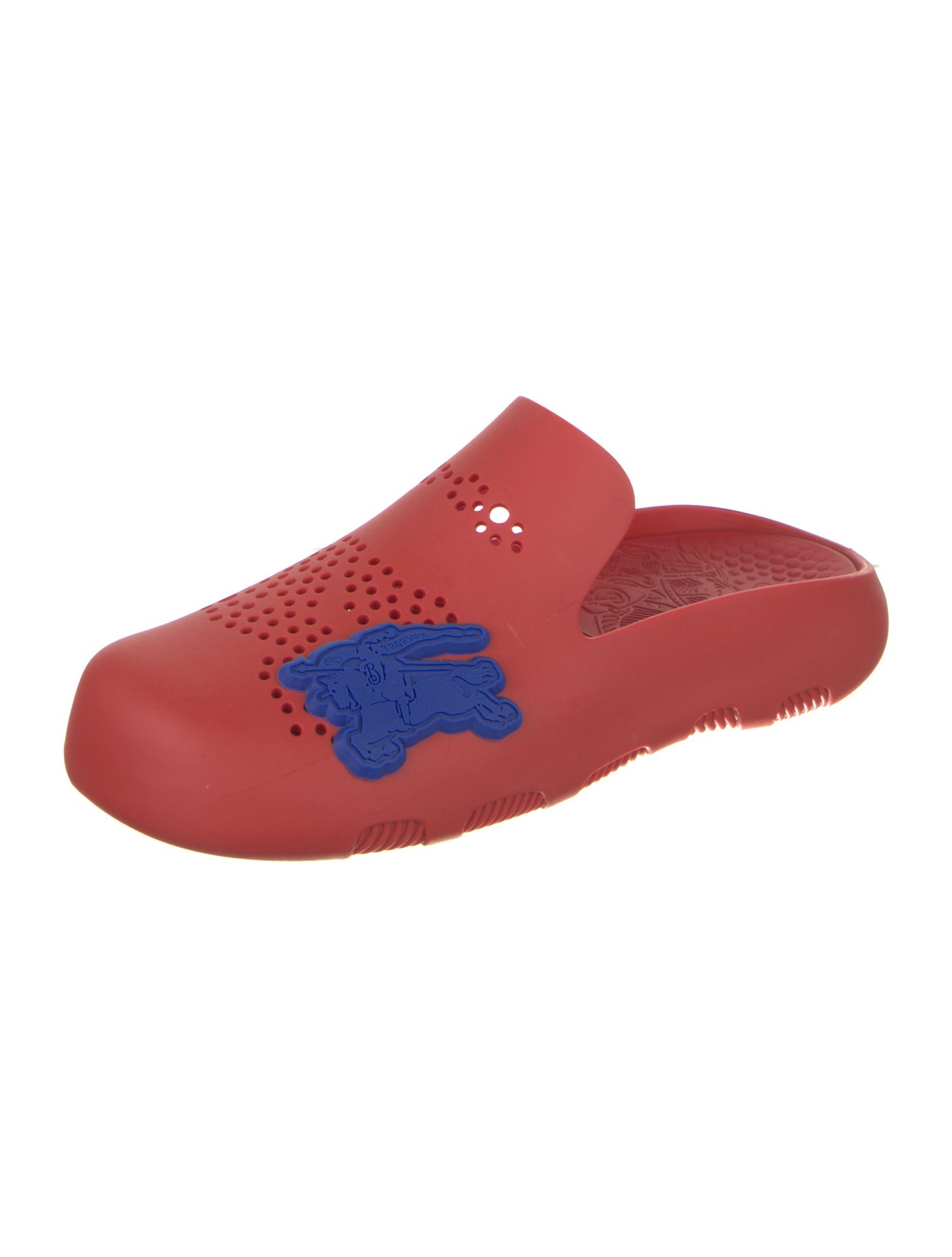 Burberry Rubber Mesh Accents Slides