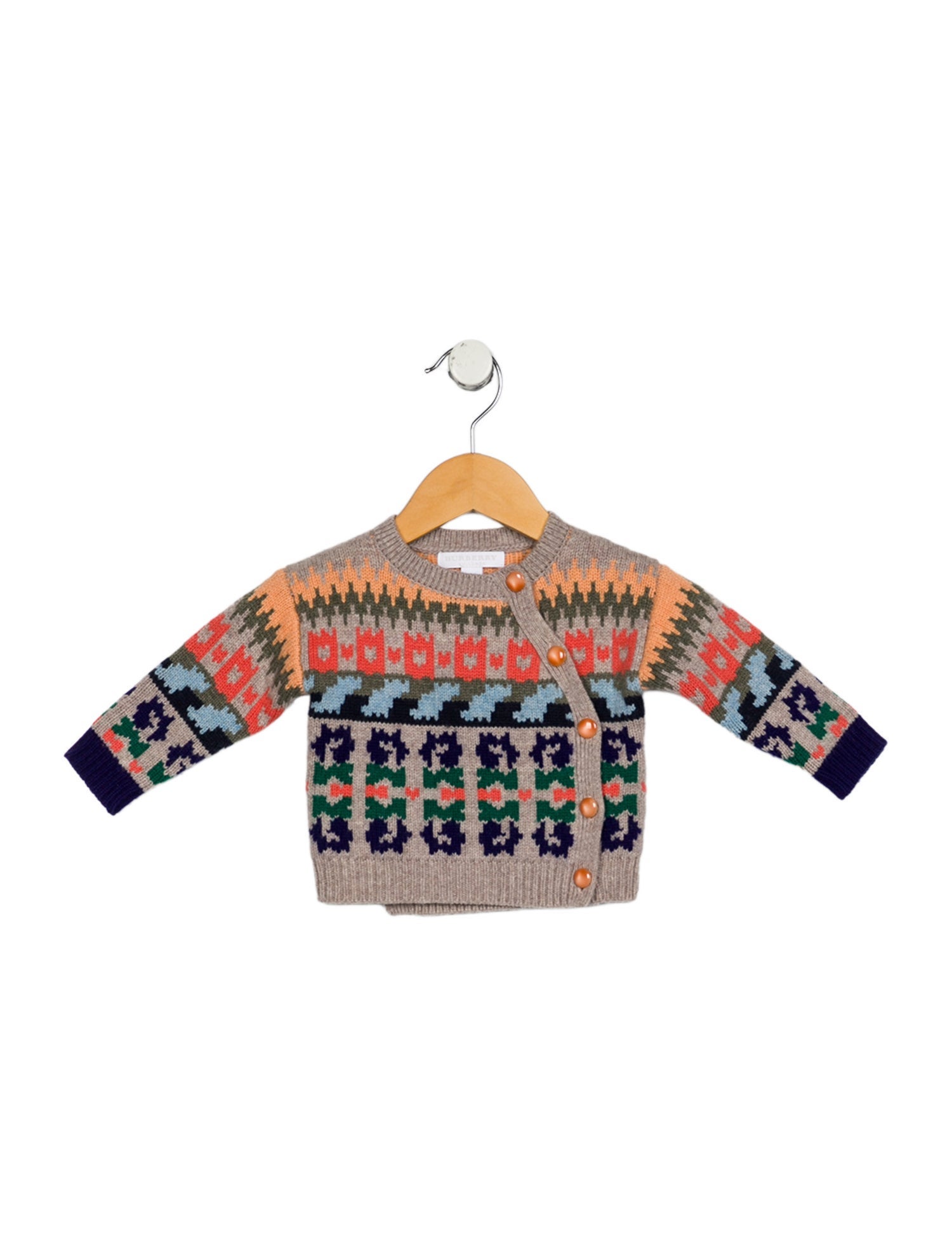 Burberry Infant Boys' Patterned Wool Sweater