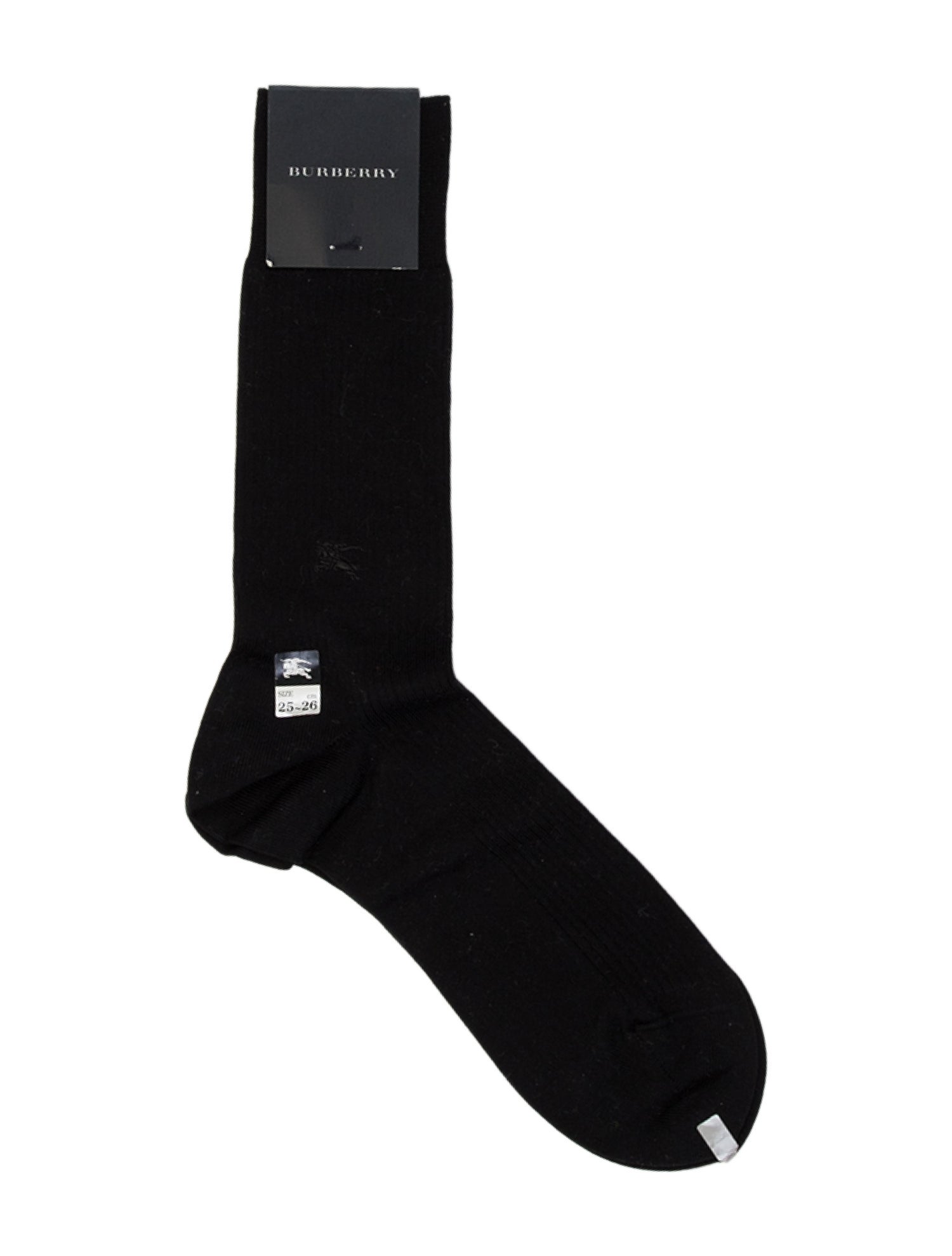 Burberry Embroidered Dress Socks w/Tags