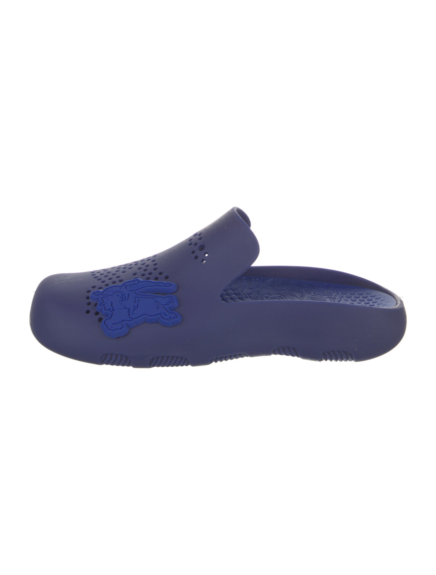 Burberry Rubber Lasercut Accents Slides