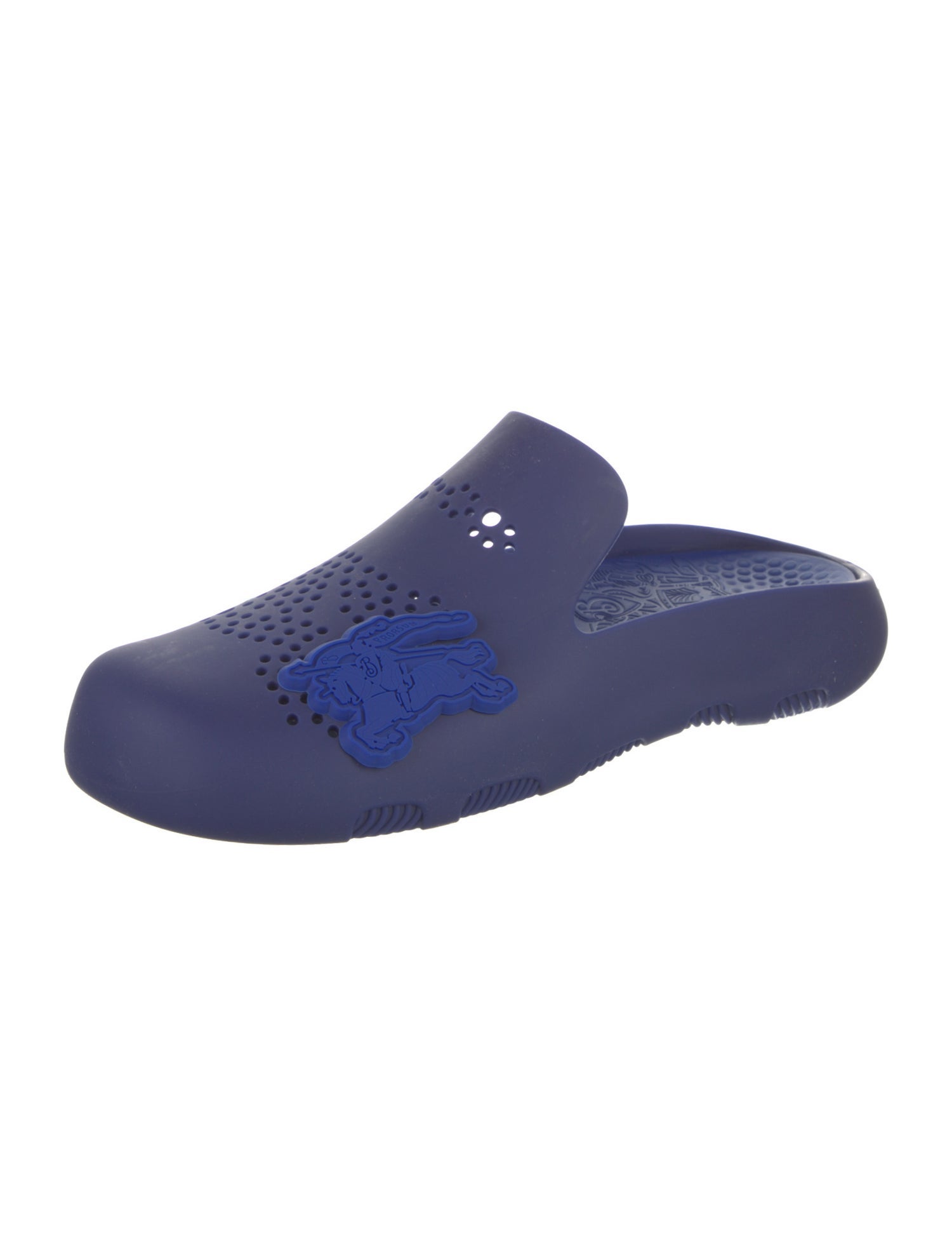 Burberry Rubber Lasercut Accents Slides