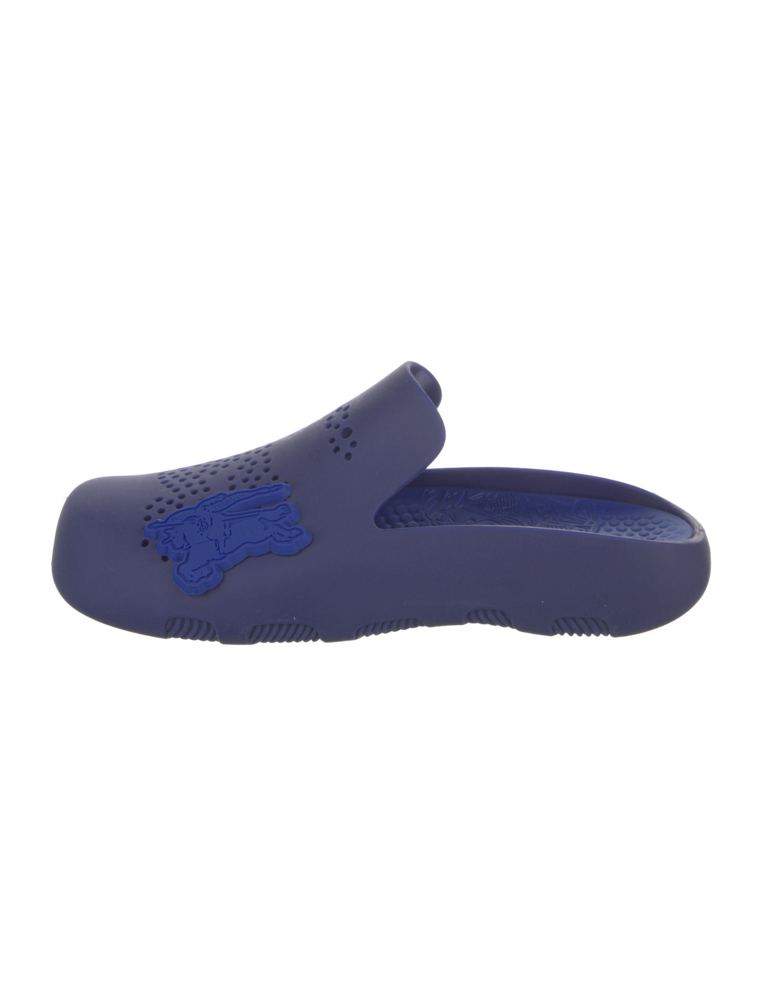 Burberry Rubber Lasercut Accents Slides
