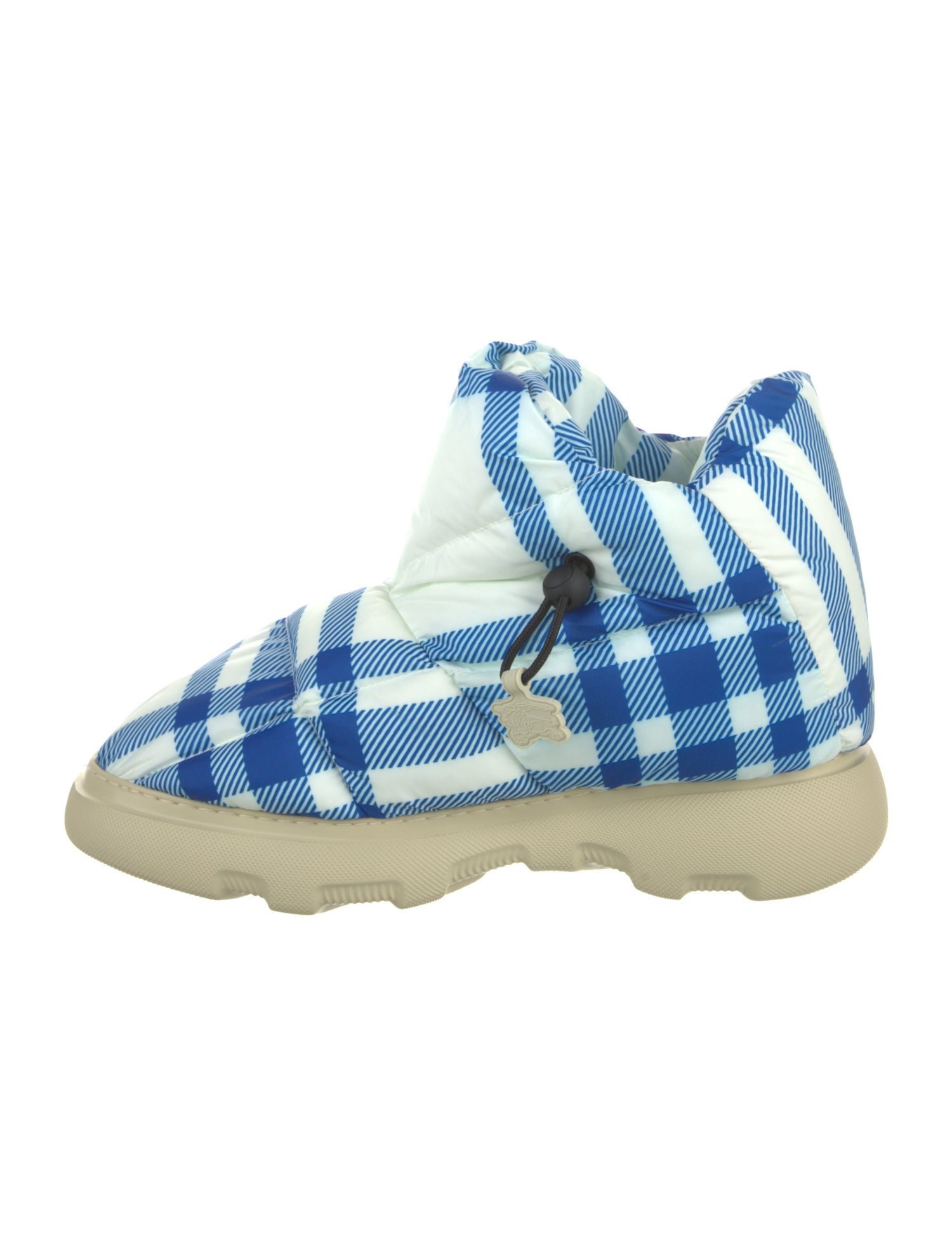 Burberry Nylon Printed Snow Boots