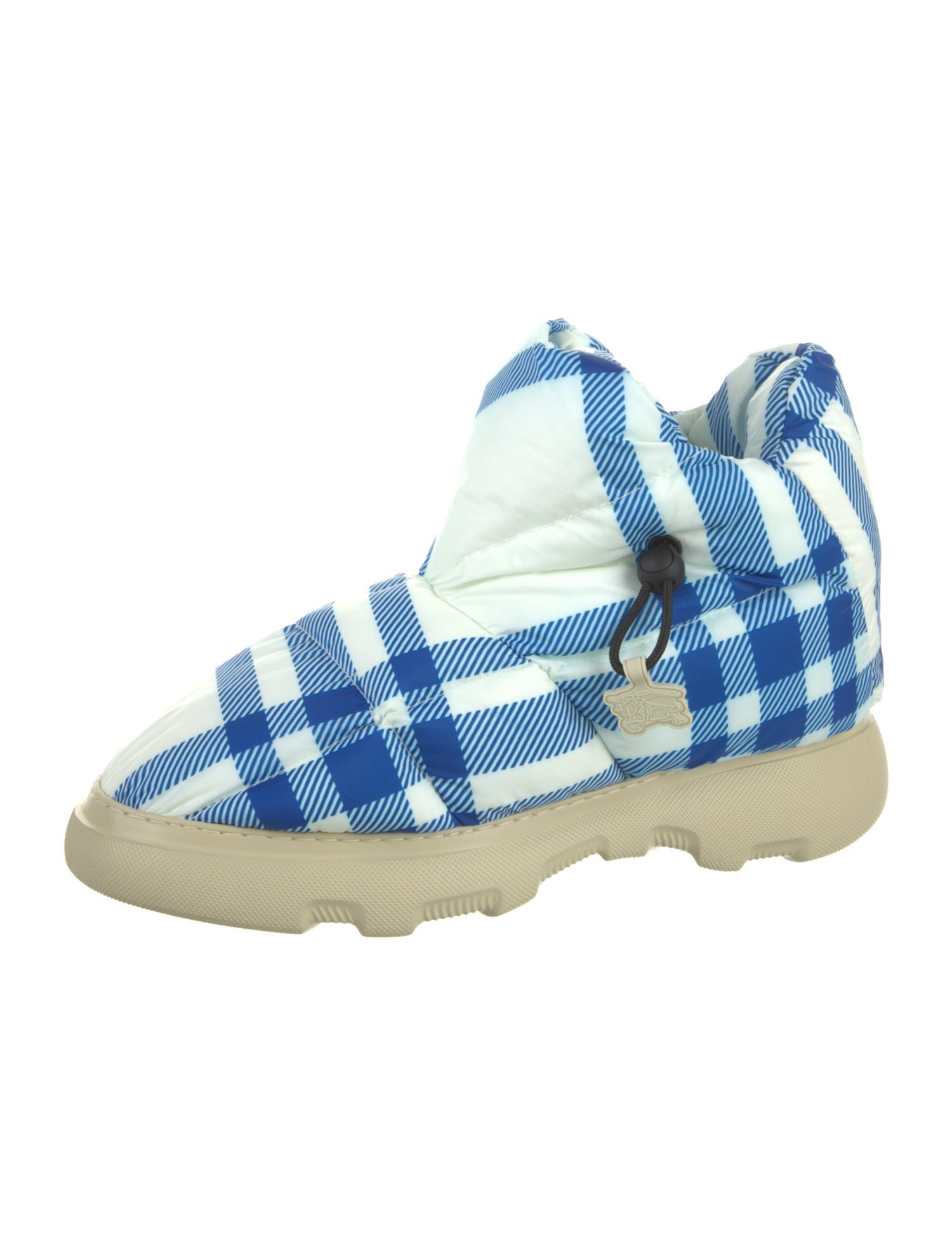 Burberry Nylon Printed Snow Boots