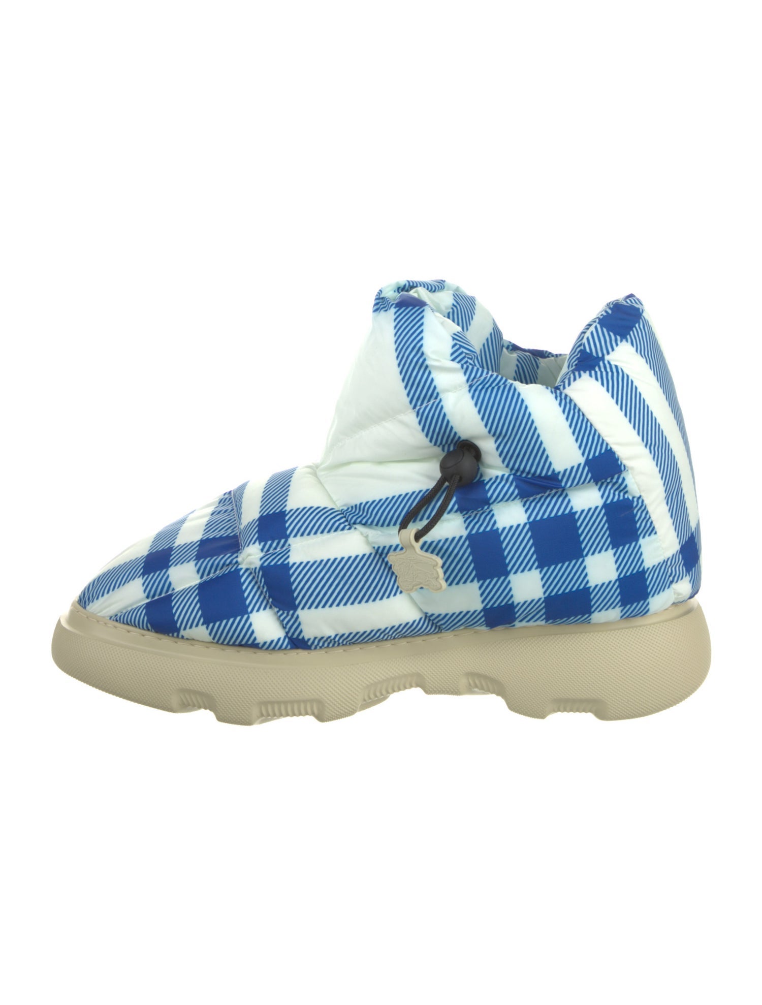 Burberry Nylon Printed Snow Boots