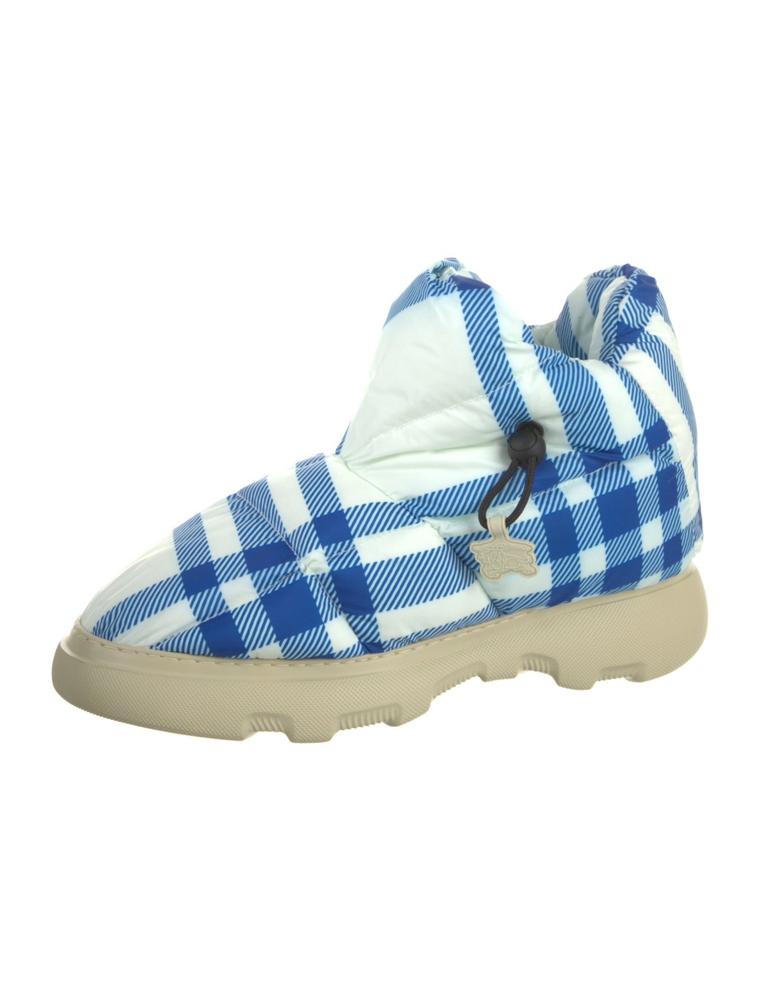 Burberry Nylon Printed Snow Boots