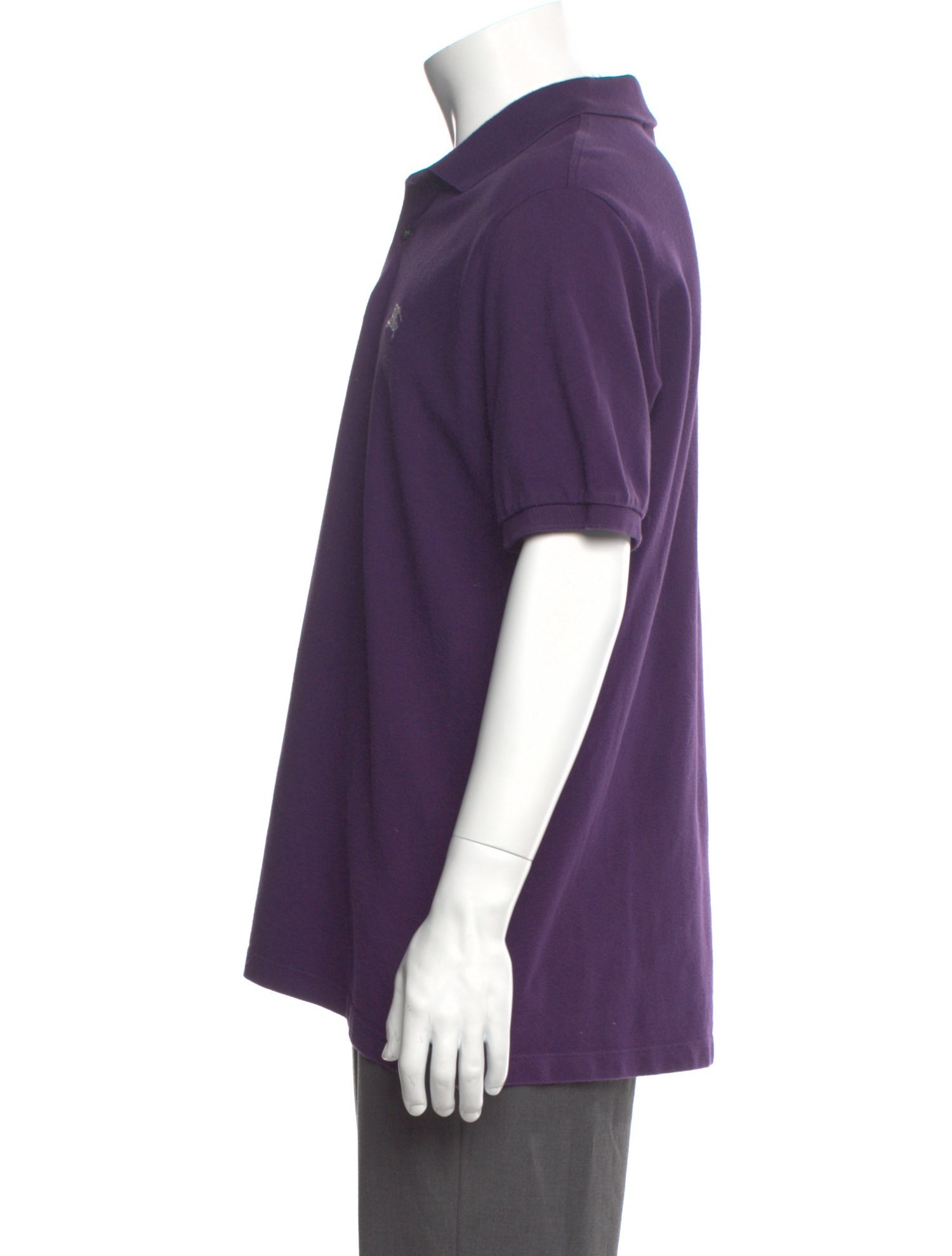 Burberry Crew Neck Short Sleeve Polo Shirt