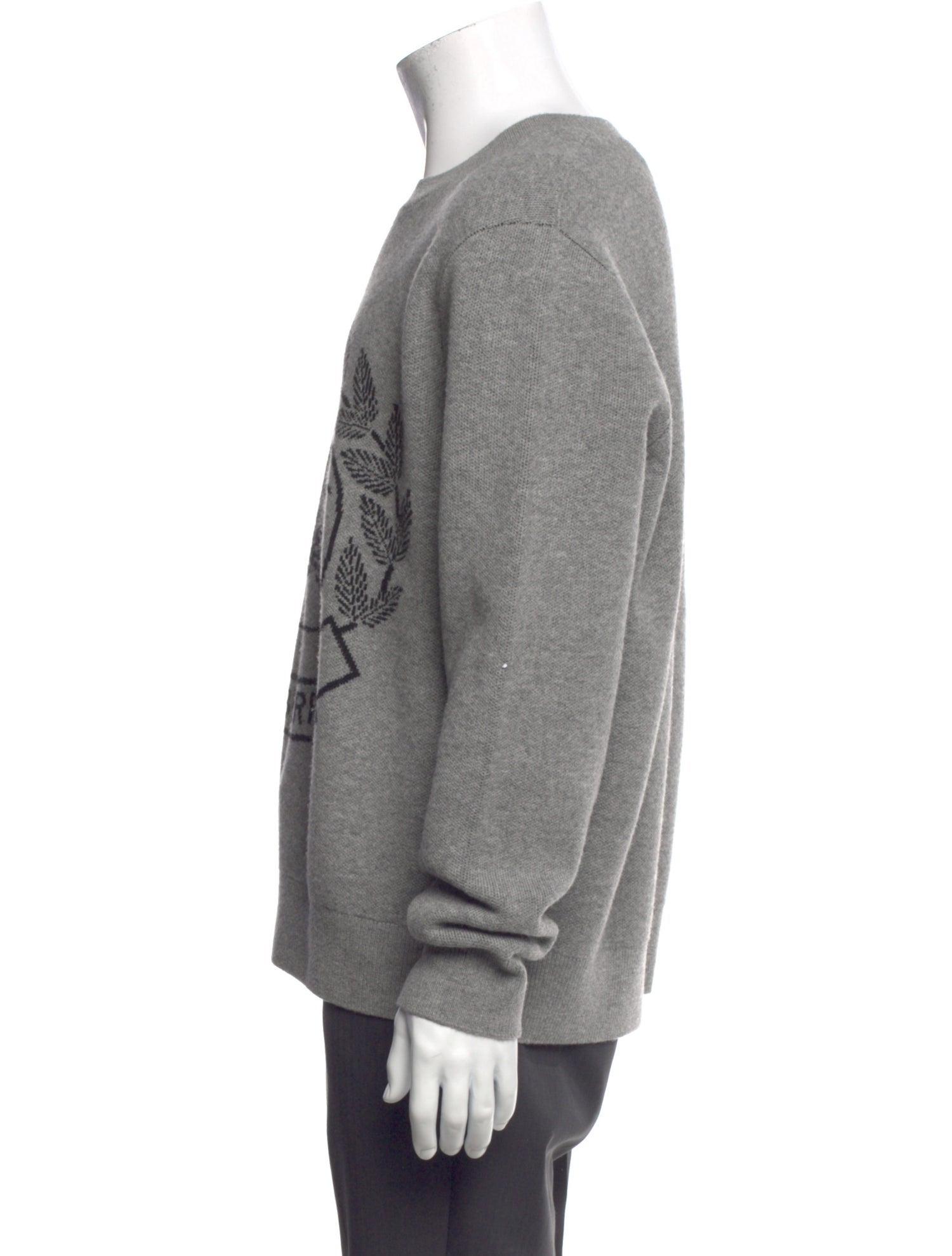 Burberry Wool Graphic Print Pullover