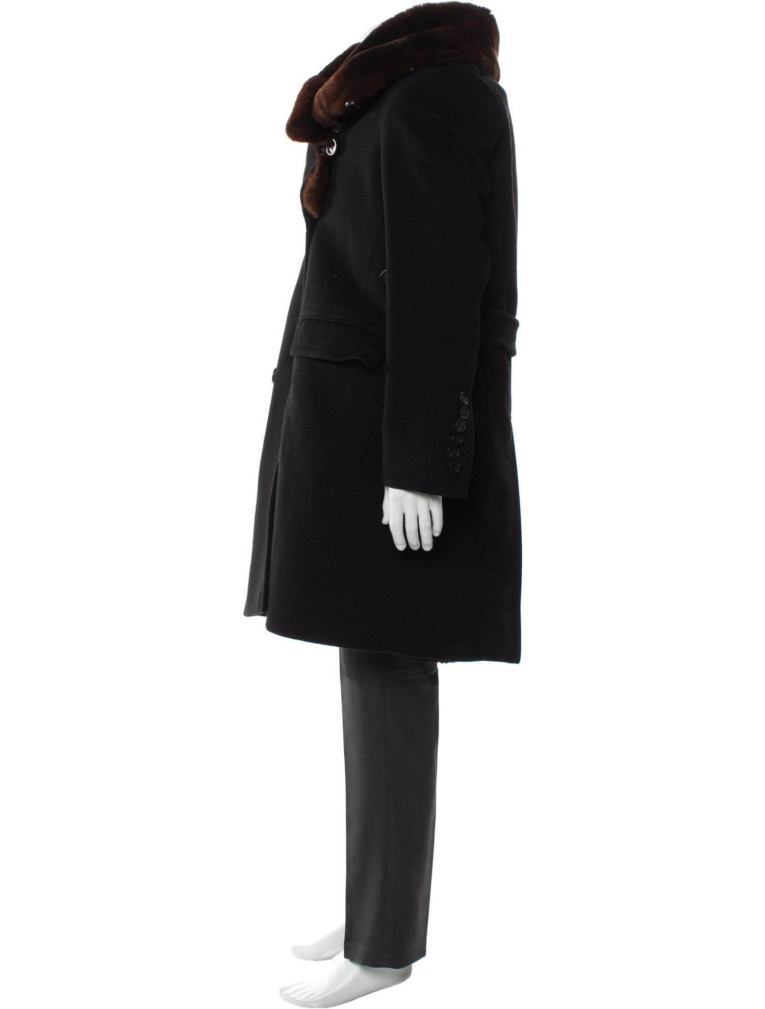 Burberry Prorsum Shearling Parka