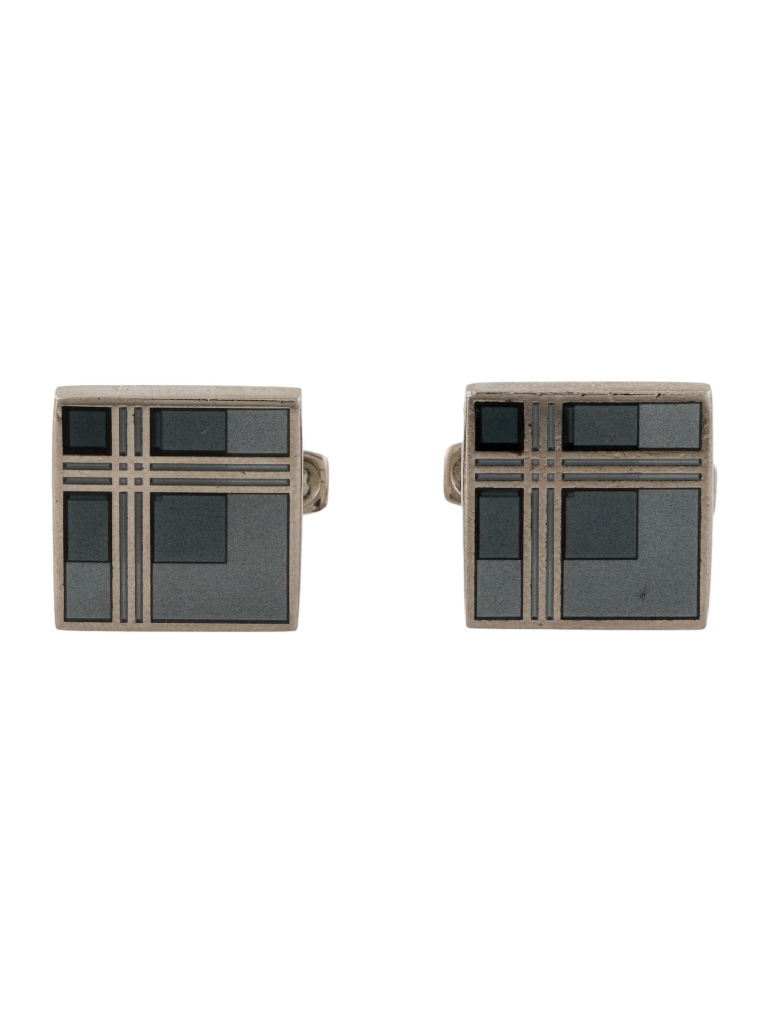 Burberry Enamel Cufflinks