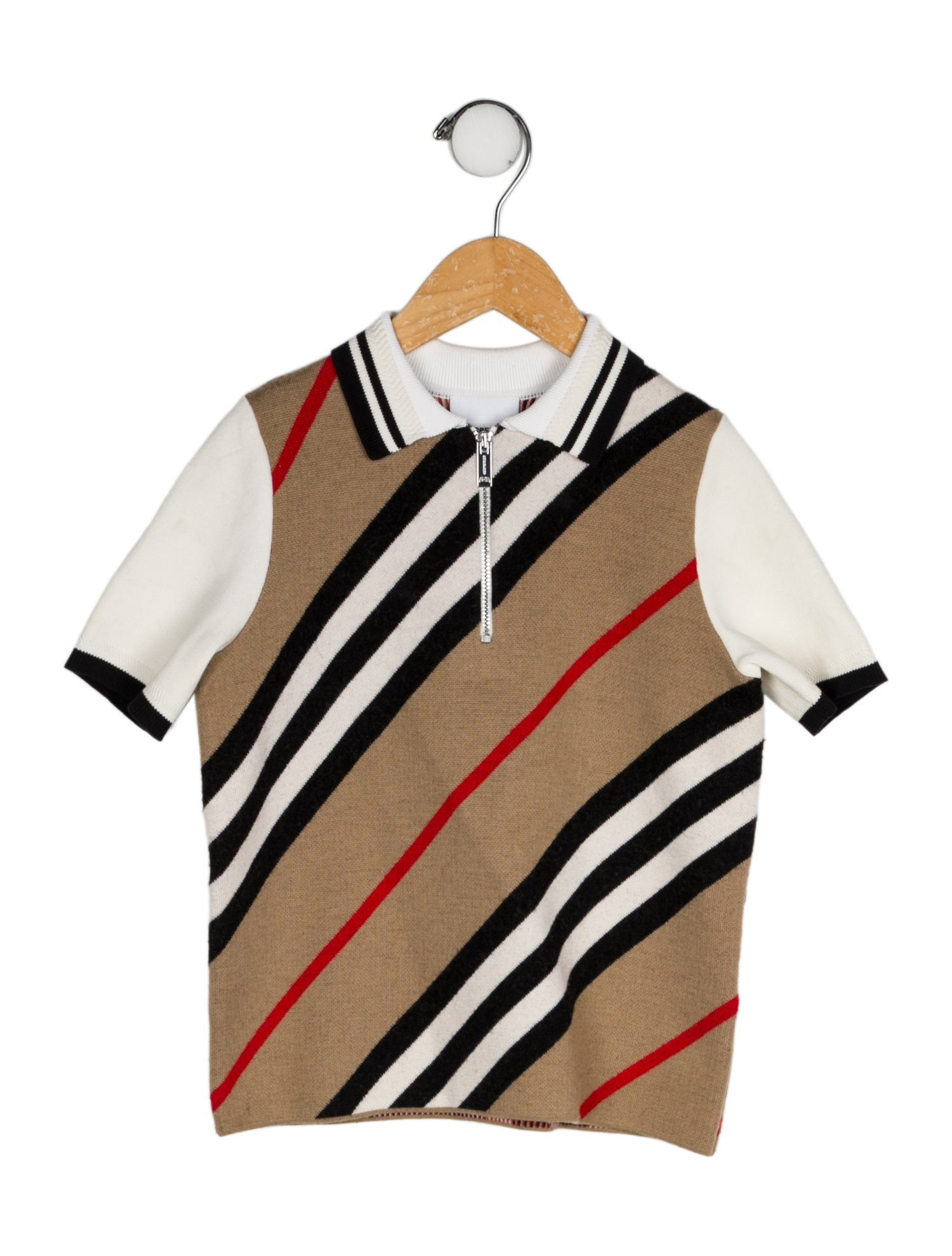 Burberry Merino Wool Polo Shirt