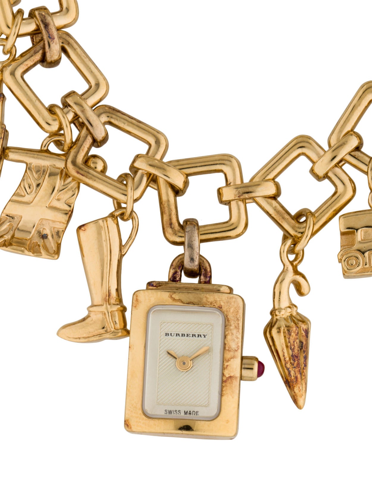 Burberry Charm Bracelet Watch Bracelet BUR56805 The RealReal