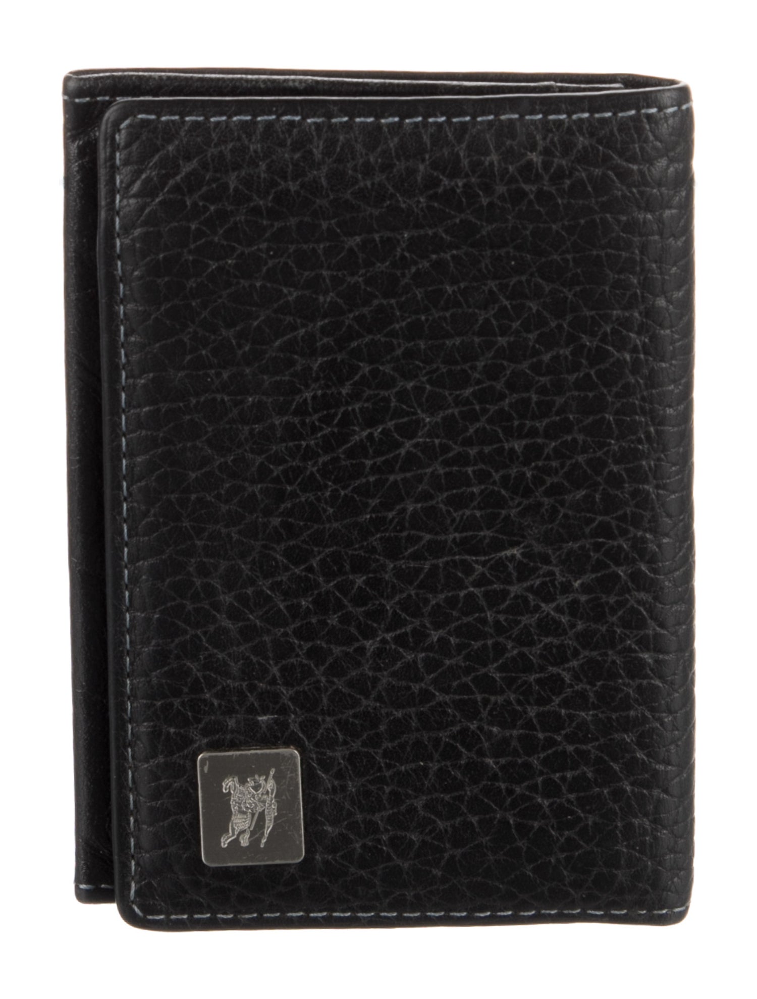 Burberry House Check Pattern Leather Wallet