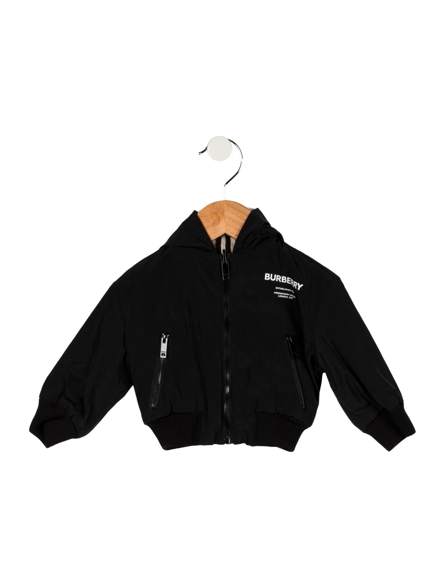 Burberry Infant Boys' Reversible Zip-Up Jacket