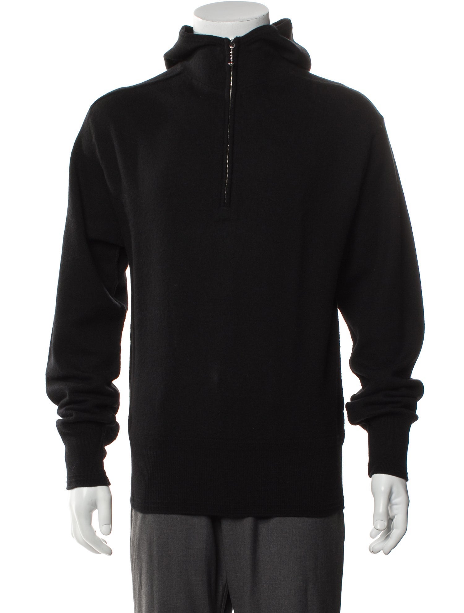 Burberry Wool Mock Neck Polo Sweater w/ Tags