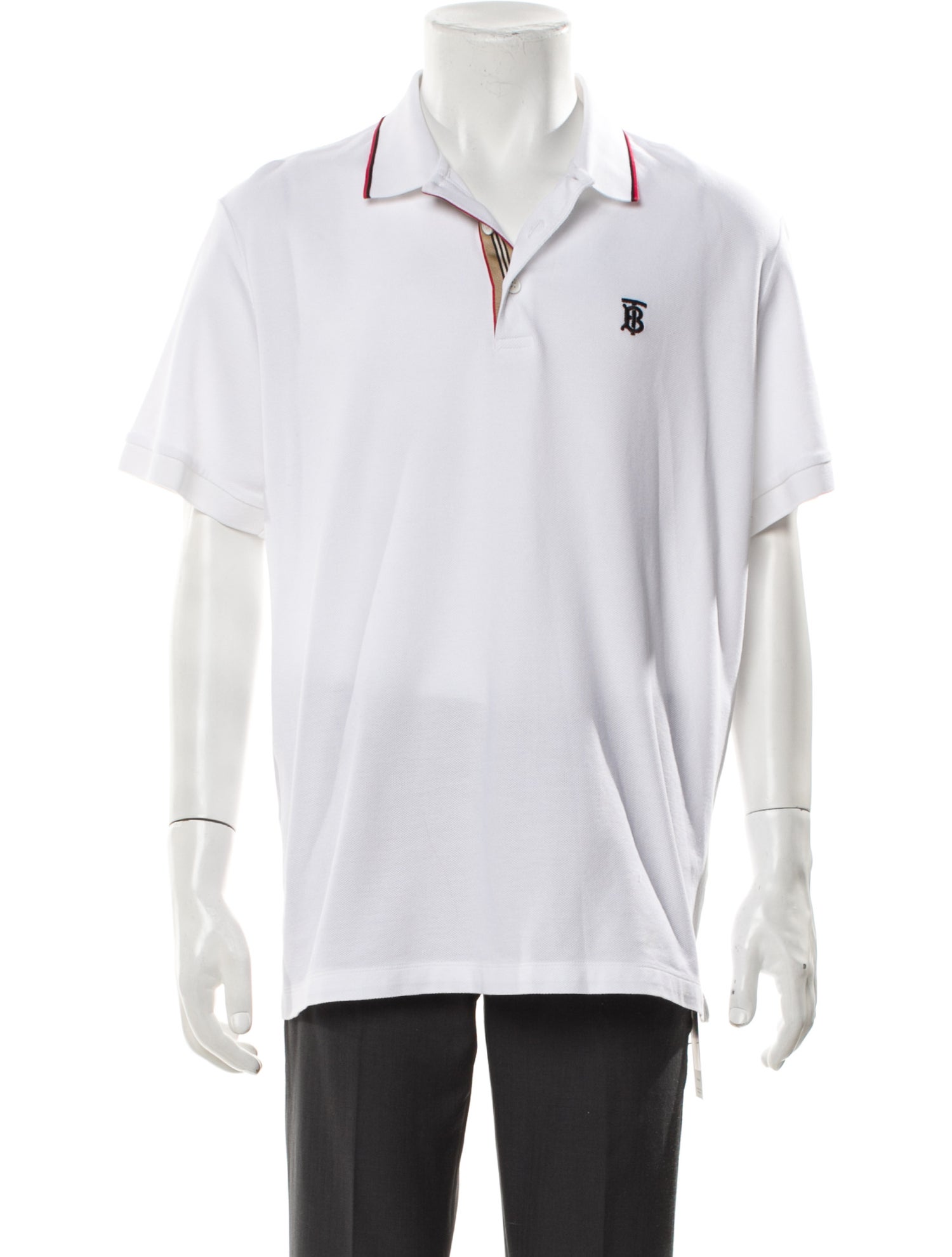 Burberry House Check Pattern Collar Polo Shirt
