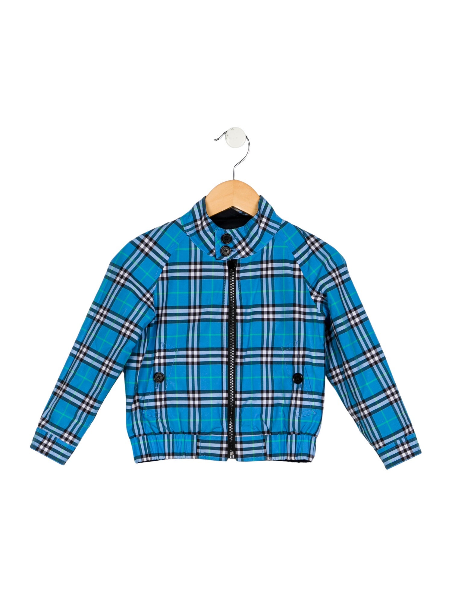 Burberry Toddler Boys' Reversible Zip-Up Jacket w/Tags