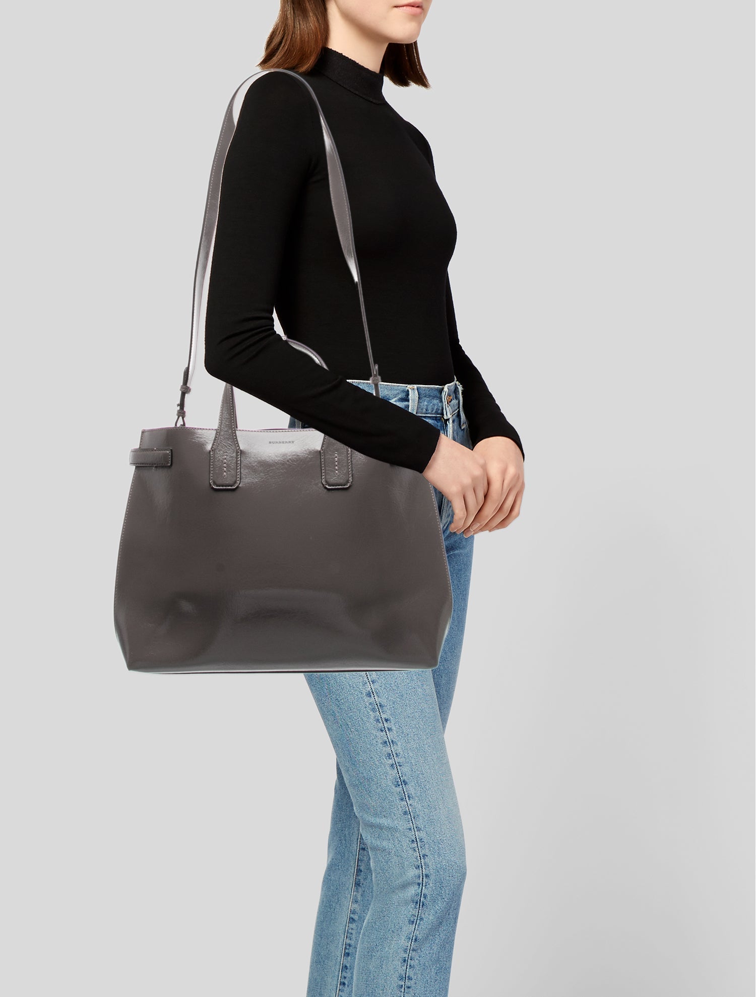 Burberry Patent Leather Banner