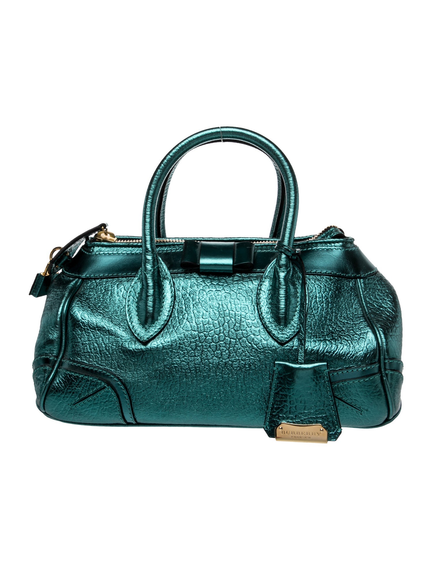 Burberry Leather Top Handle Bag w/ Tags