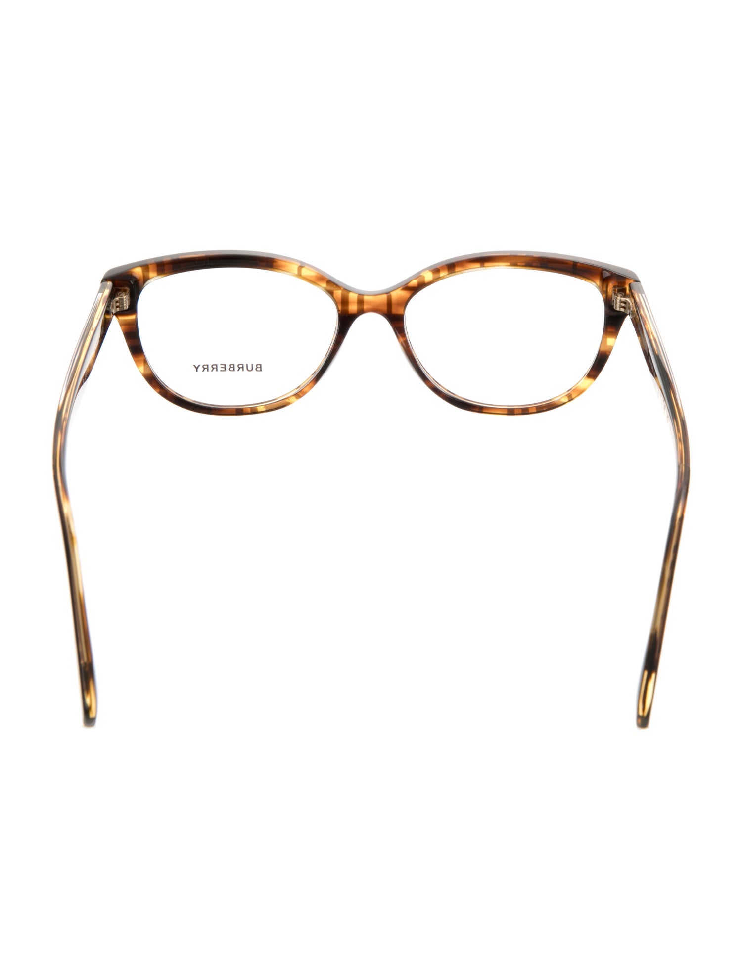 Burberry House Check Pattern Cat-Eye Eyeglasses