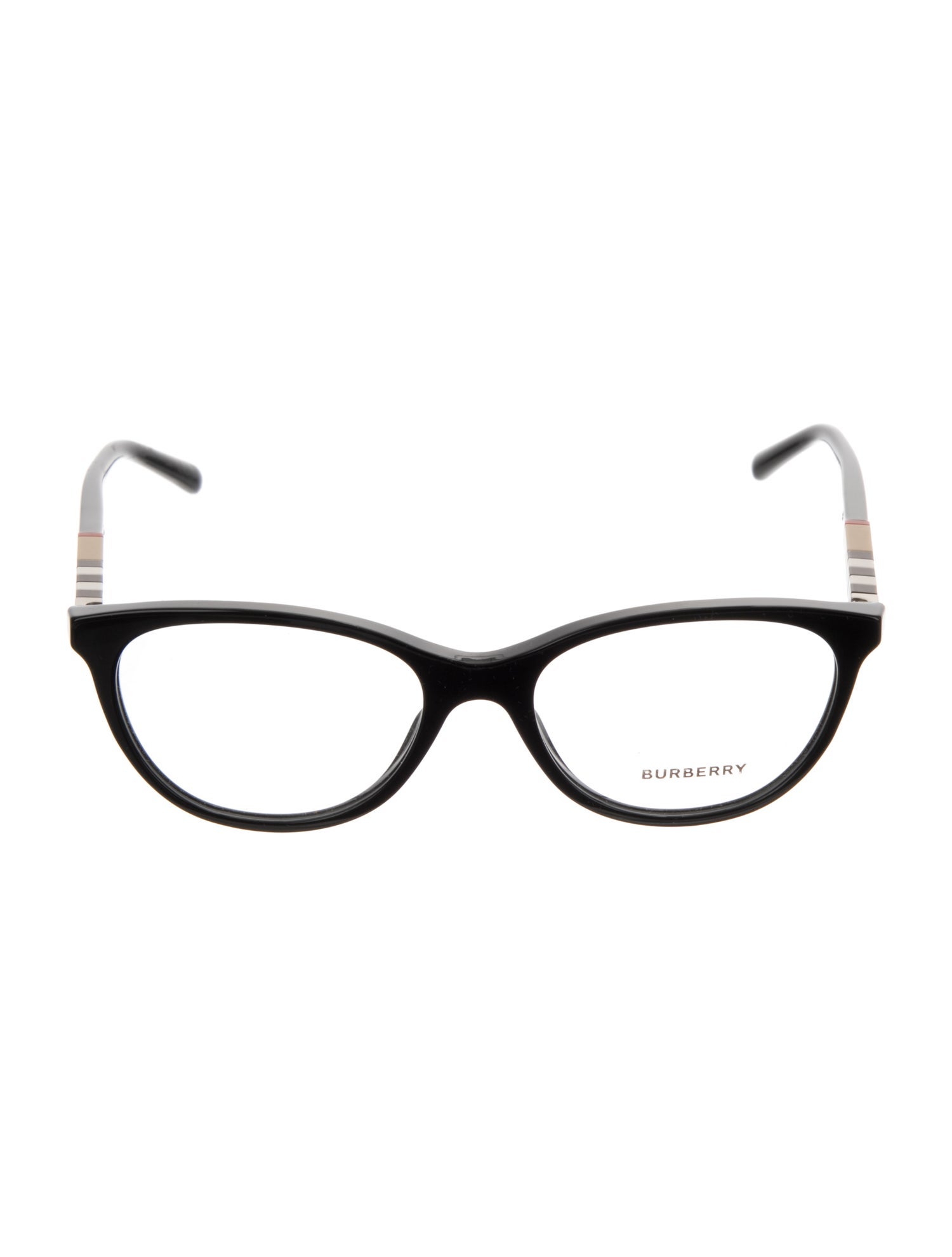 Burberry House Check Pattern Wayfarer Eyeglasses